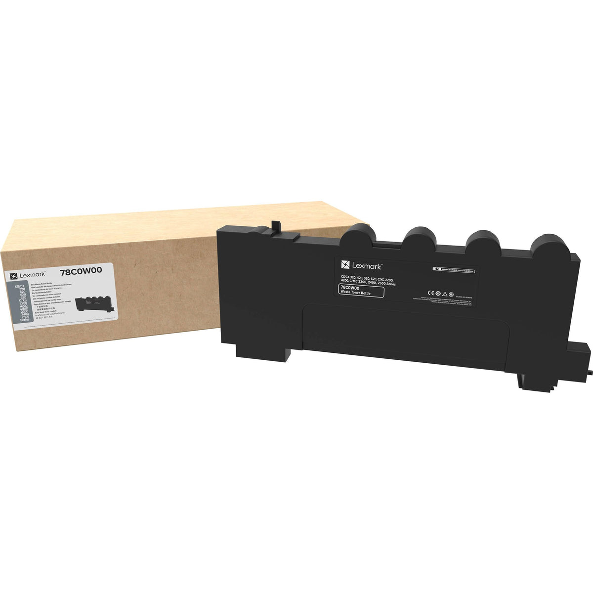 Lexmark 78C0W00 Waste Toner Bottle,Grey