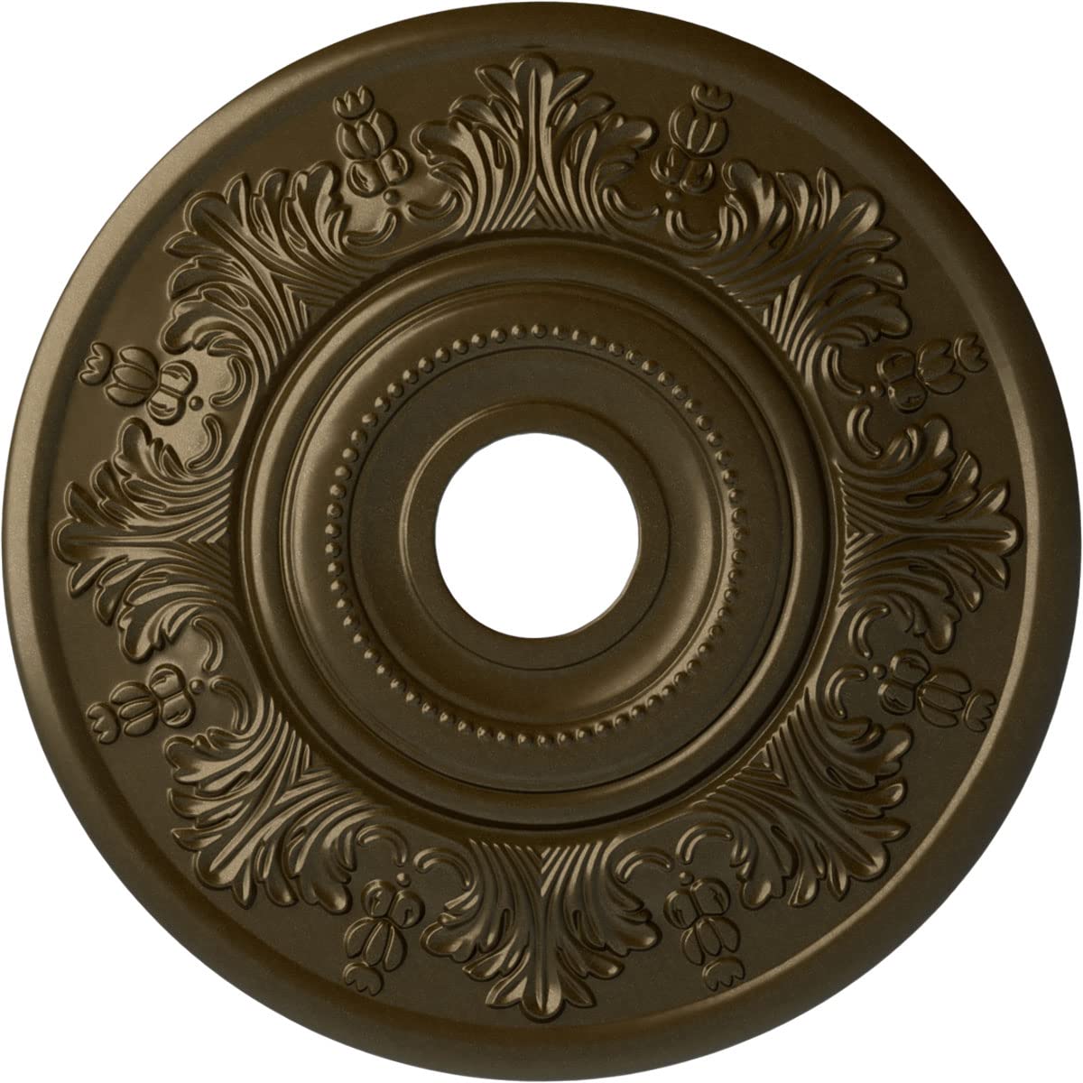 Ekena Millwork CM20VIBRS Vienna Ceiling Medallion, Brass