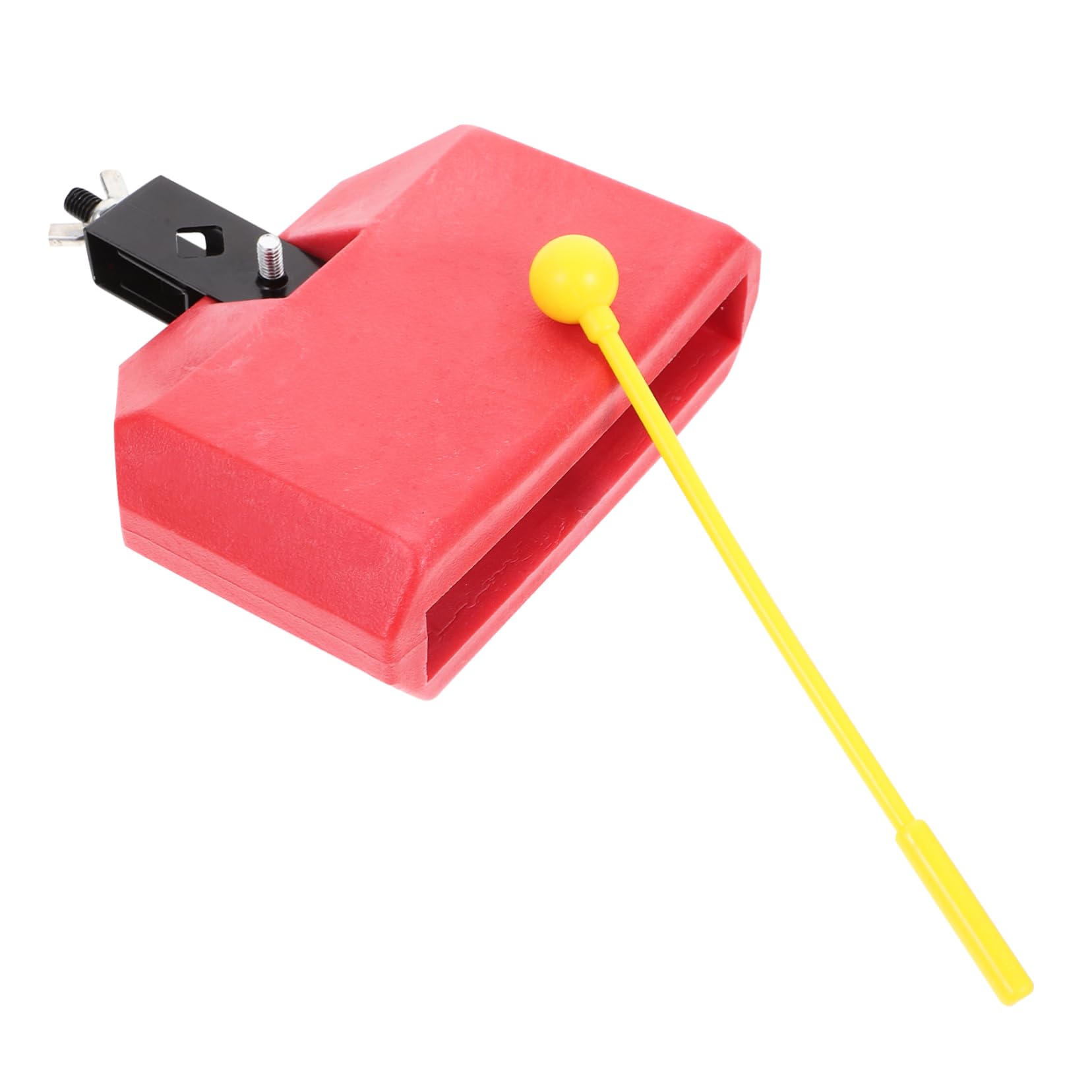 ERINGOGO Portable Latin Percussion Drum Accessory Bell Clamp and Mallet for Universal Shelves