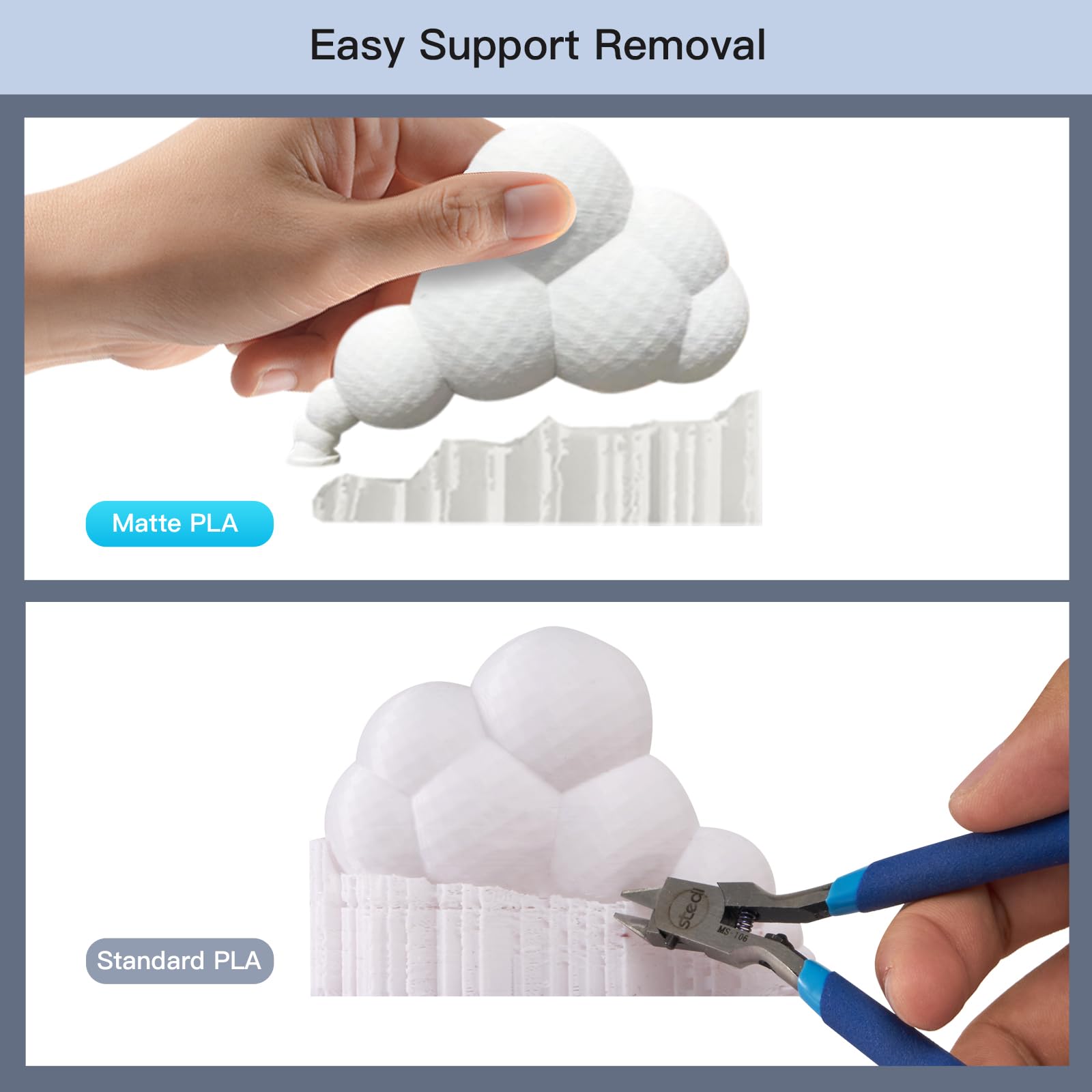 Eryone Matte Pla Filament For 3D Printer, Filament 1.75Mm +/  0.03Mm, 1Kg (2.2Lbs)/Spool, Olive Green