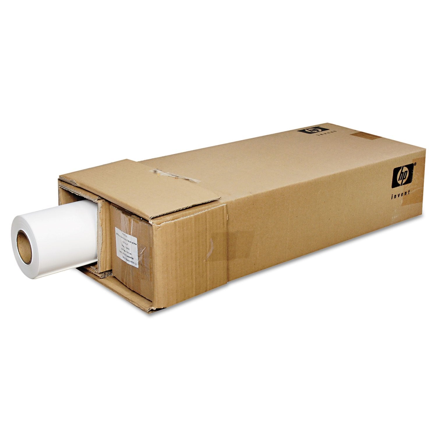 Hp Ch022A Everyday Matte Polypropylene Film, 8 Mil, 2'' Core, 24'' X 100 Ft, White, 2 Rolls