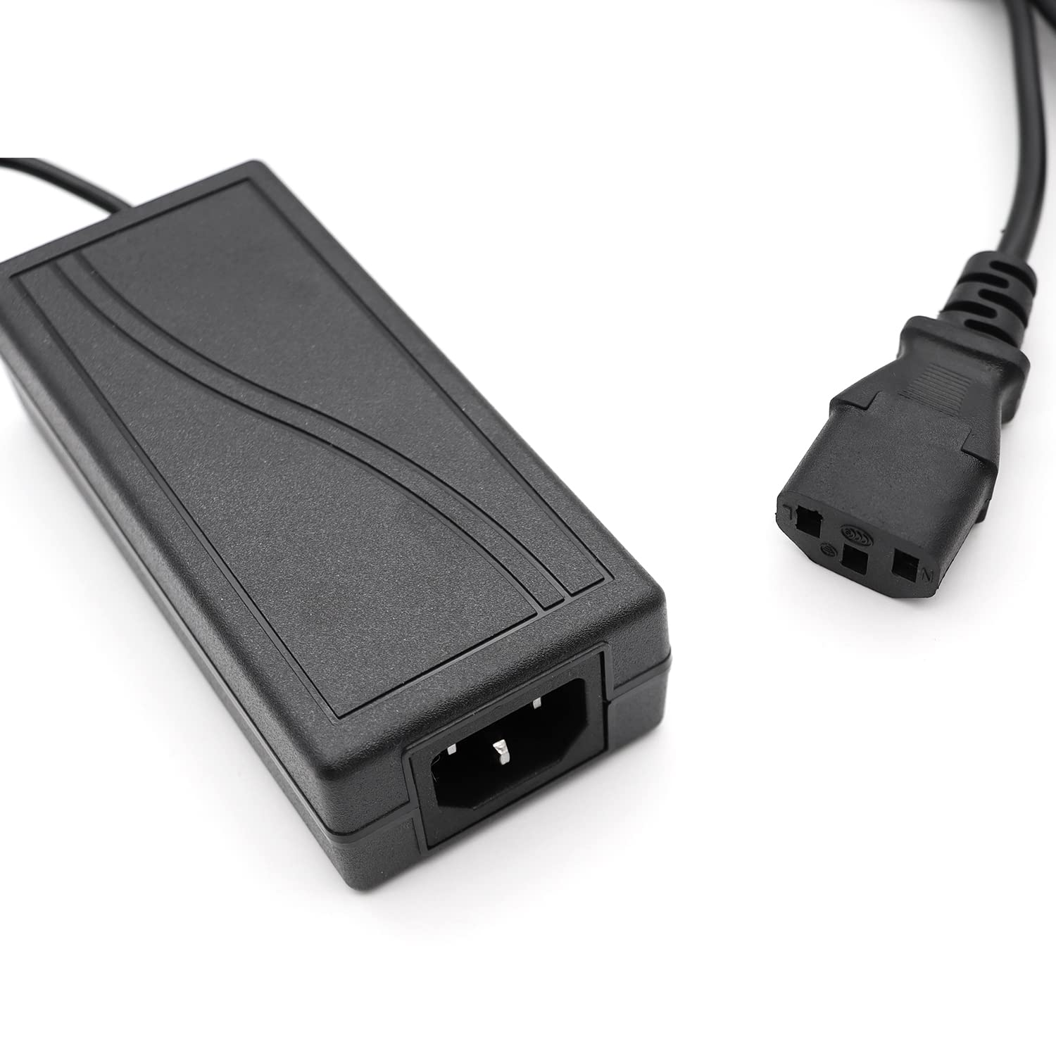 Tnuocke 2 Prong Security Camera Power Adapterm,12V 5A 100V 240V Camera Power Adapter 8 Way Power Splitter Cable For Cctv/Camer/D