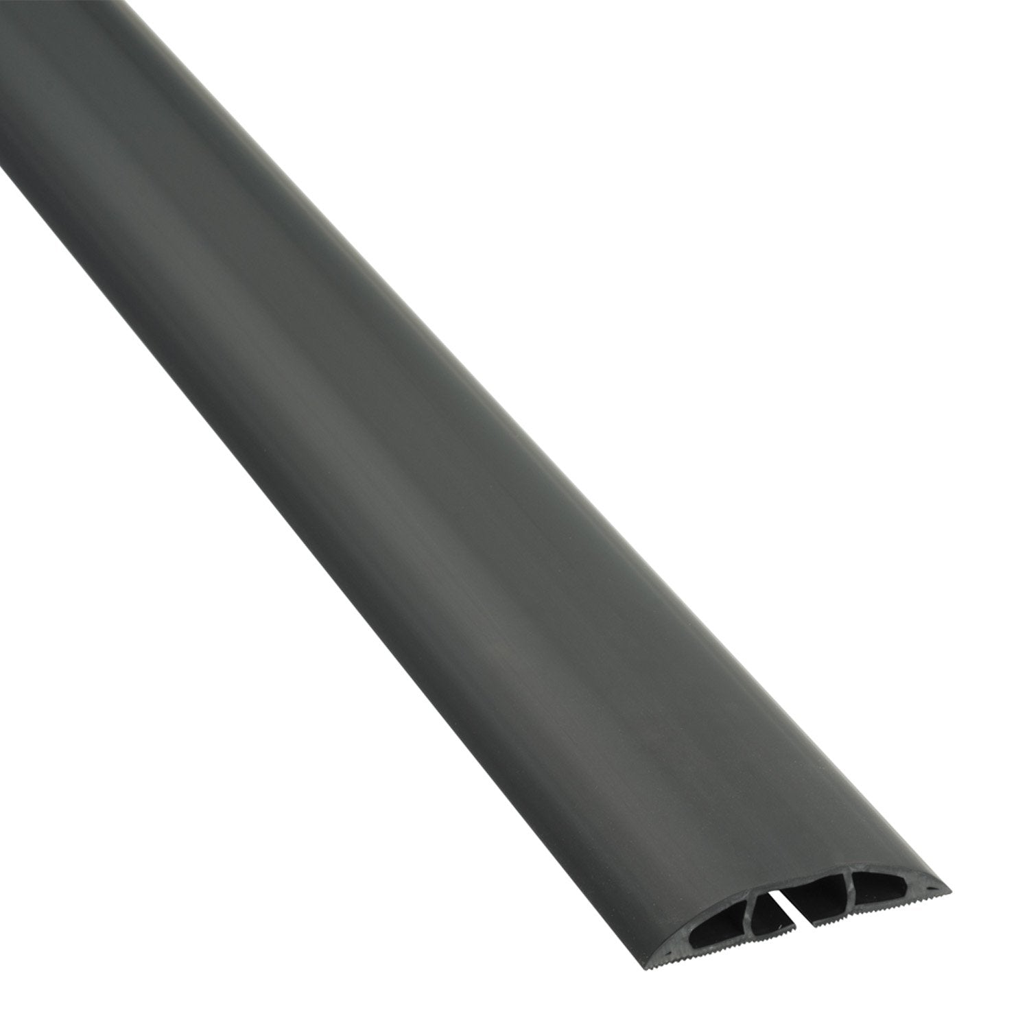 D Line Cc 1 Light Duty Floor Cord Cover/Cable Protector | Protect Cords And Prevent A Trip Hazard | 6 Foot Length | Cable Cavity
