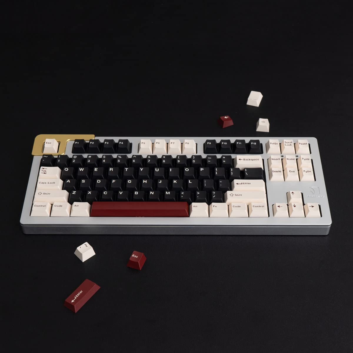 Sumgsn Keycaps 173 Keys Cherry Profile Doubleshot Rome Keycap Set Fit For Alice Keyboard 61/64/87/104/108 Cherry Mx Switches Mec