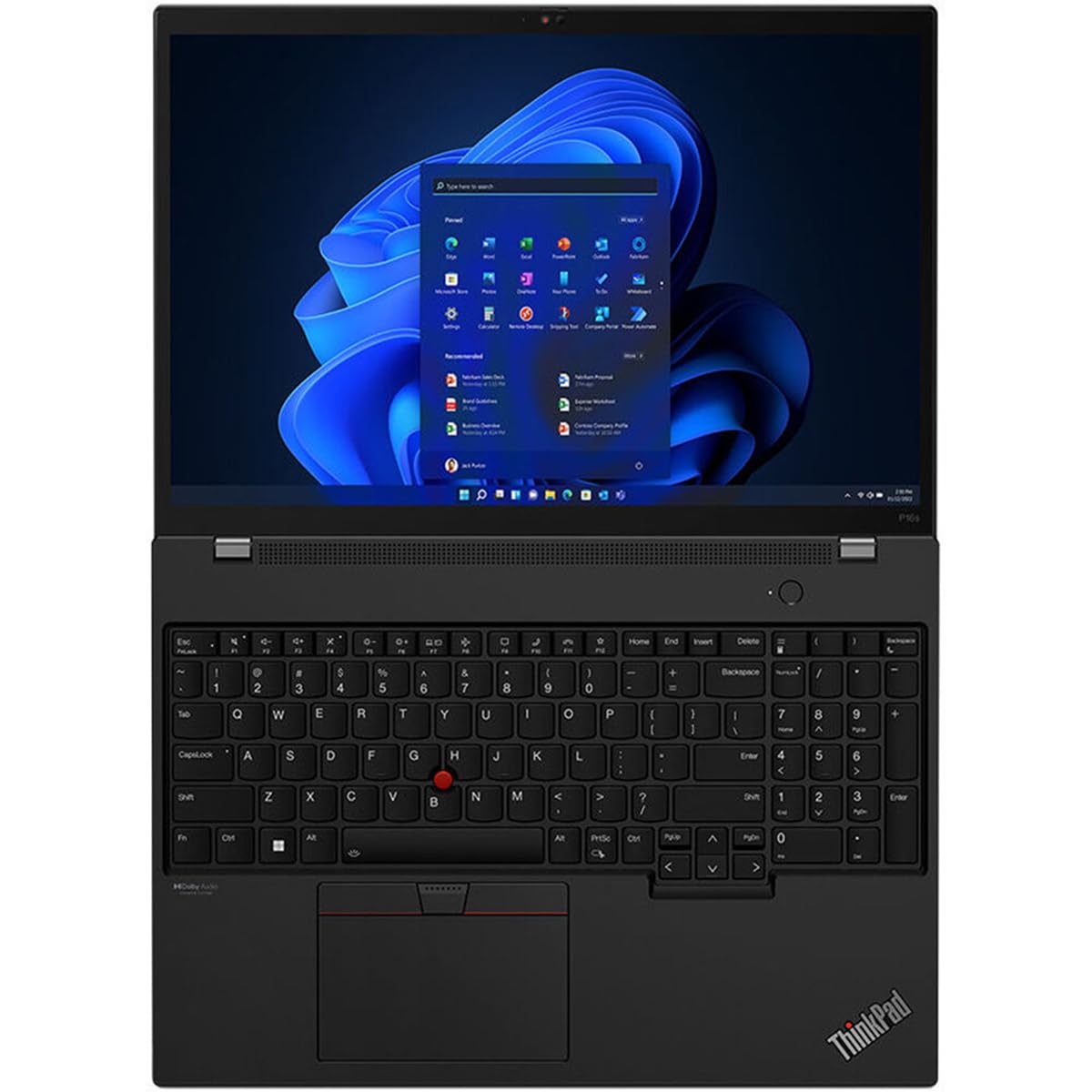 Lenovo Thinkpad P16S Gen 2 21Hk0008Us 16 Mobile Workstation - Wuxga - 1920 X 1200 - Intel Core I7 13Th Gen I7-1370P Tetradeca-Co