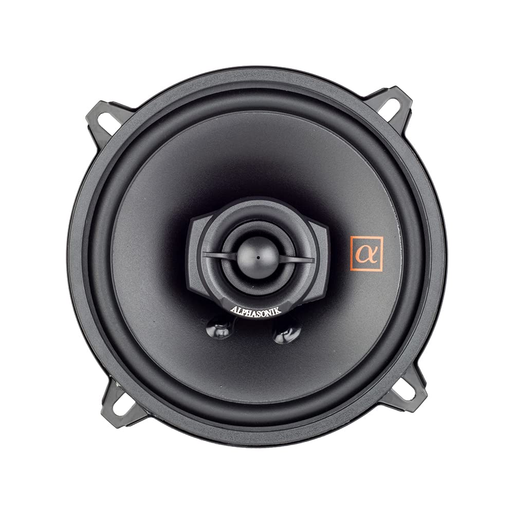 Alphasonik 1 Pair Of Ns52 Neuron Series 5.25 (300 Watts Max For The Pair) 150 Watts Max Per Speaker 2-Way Full-Range Car Audio S