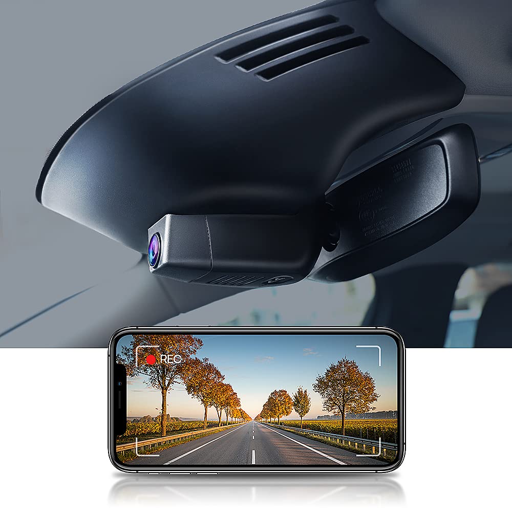 Fitcamx 4K Dash Cam Suitable For Volvo Xc90 2016 2022 T5 T6 T8 (Model A), Integrated Oem Style, Uhd 2160P Video, Built In Wif&Ap