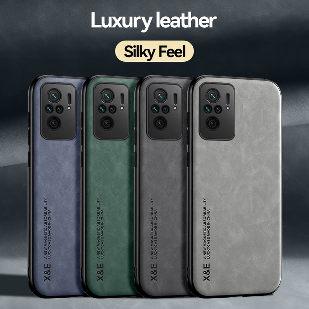 Kepuch Silklike Case For Redmi Note 10 4G/Redmi Note 10S   Cover Bumper Built In Metal Plate For Redmi Note 10 4G/Redmi Note 10S