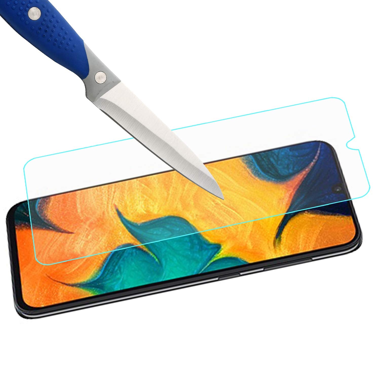 Mr.Shield [3 Pack] Designed For Samsung Galaxy A50 [Tempered Glass] Screen Protector With Lifetime Replacement