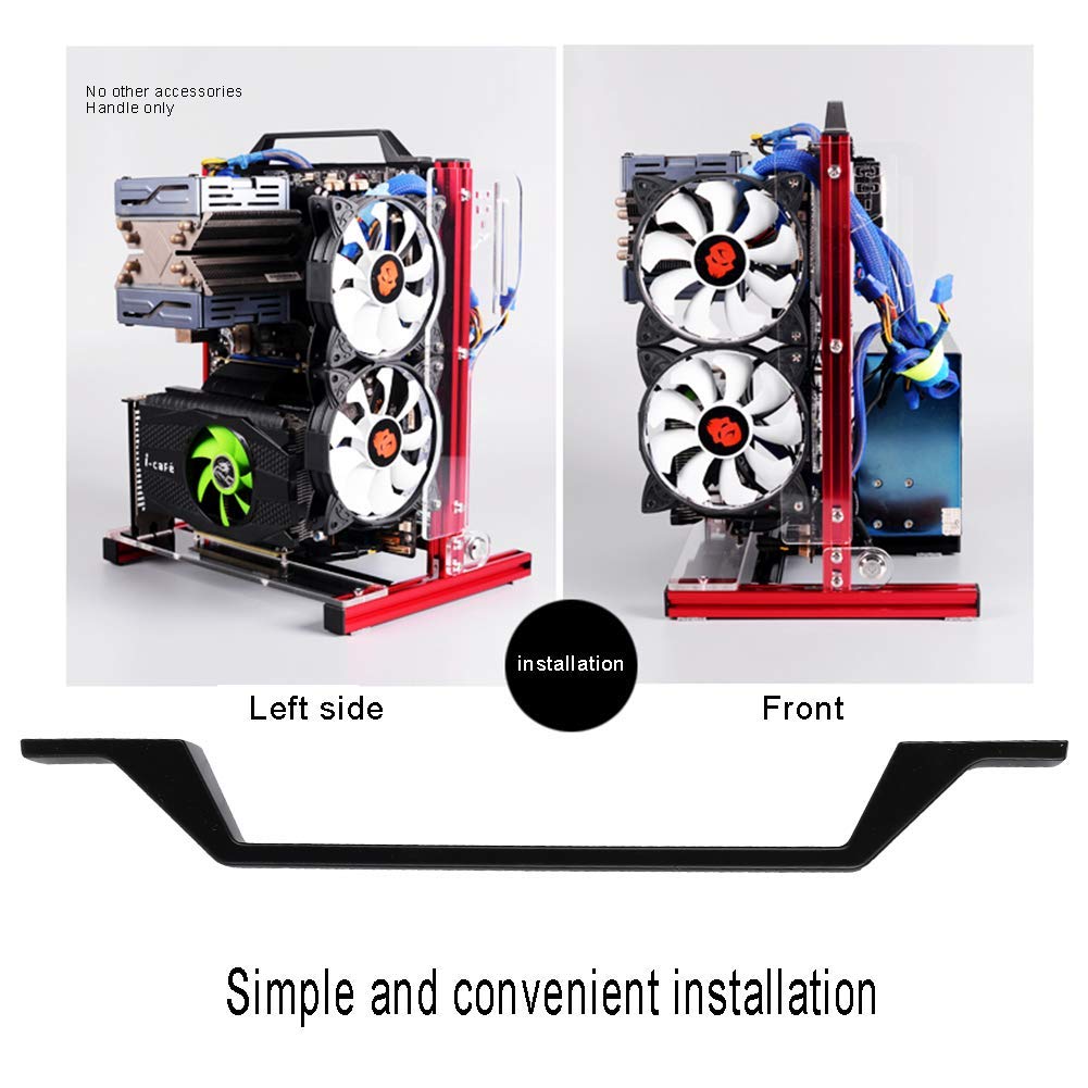 Handle For Chassis Pc Handle For Pc Test Bench, Open Frame Pc Case Handle, Pc Open Case Itx Handle, Grip For Open Frame Atx Case