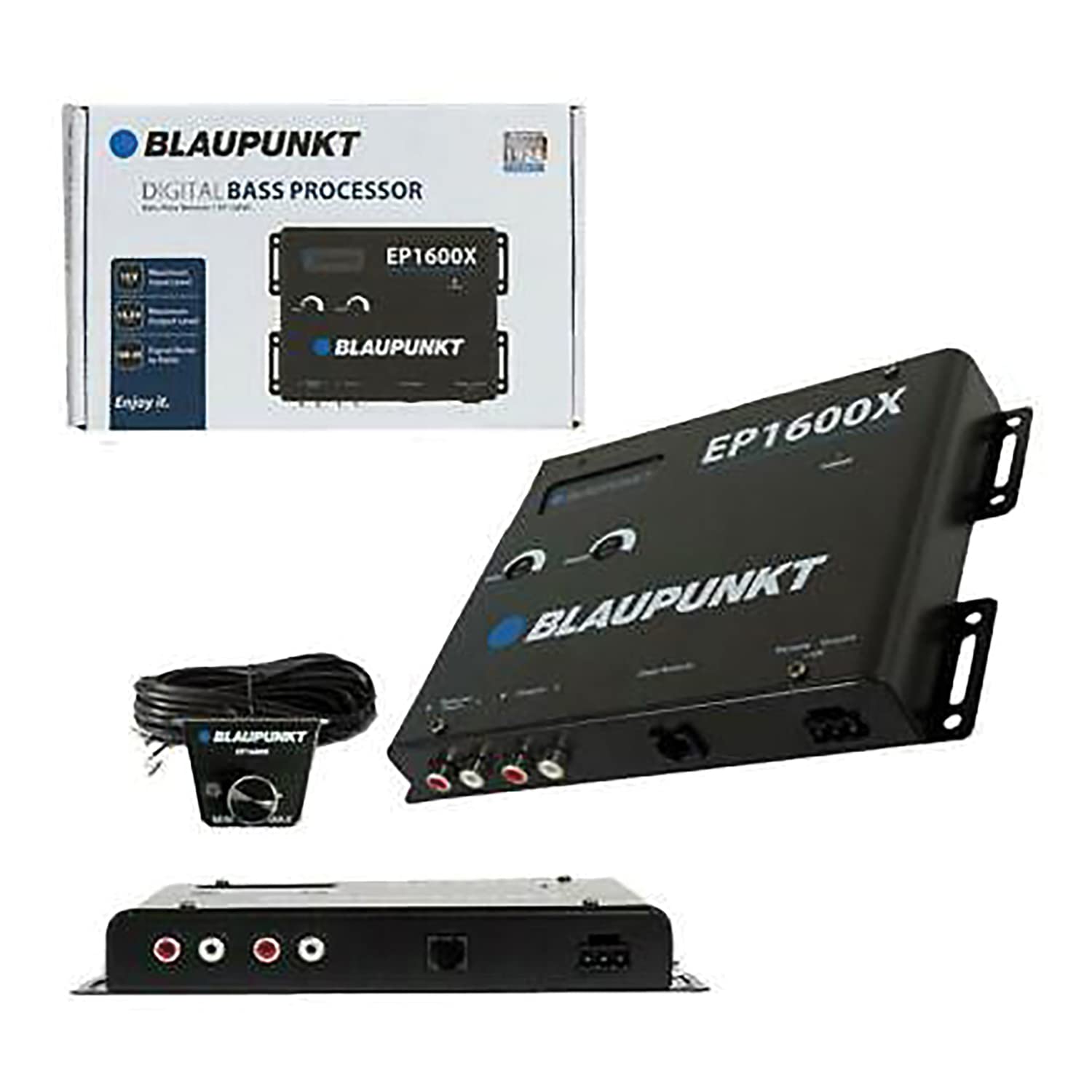 Blaupunkt Ep1600X Ep1600X Digital Bass Processor With Remote (Black)