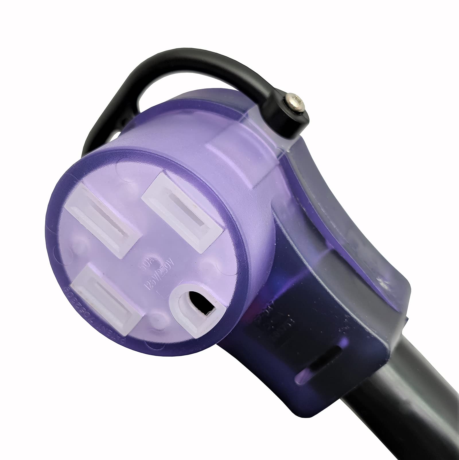 Parkworld Ev/Rv 50A Extension Cord, Nema 14 50 Extension Cord, Nema 14 50P To 14 50R 50Amp 4Prong (30Ft)