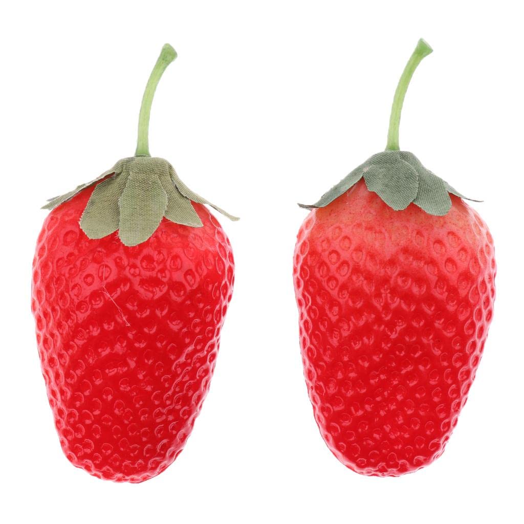 SECRET DESIRE Fruit Shaker Musical Maraca Rattles for Children Kids Party Favor Strawberry