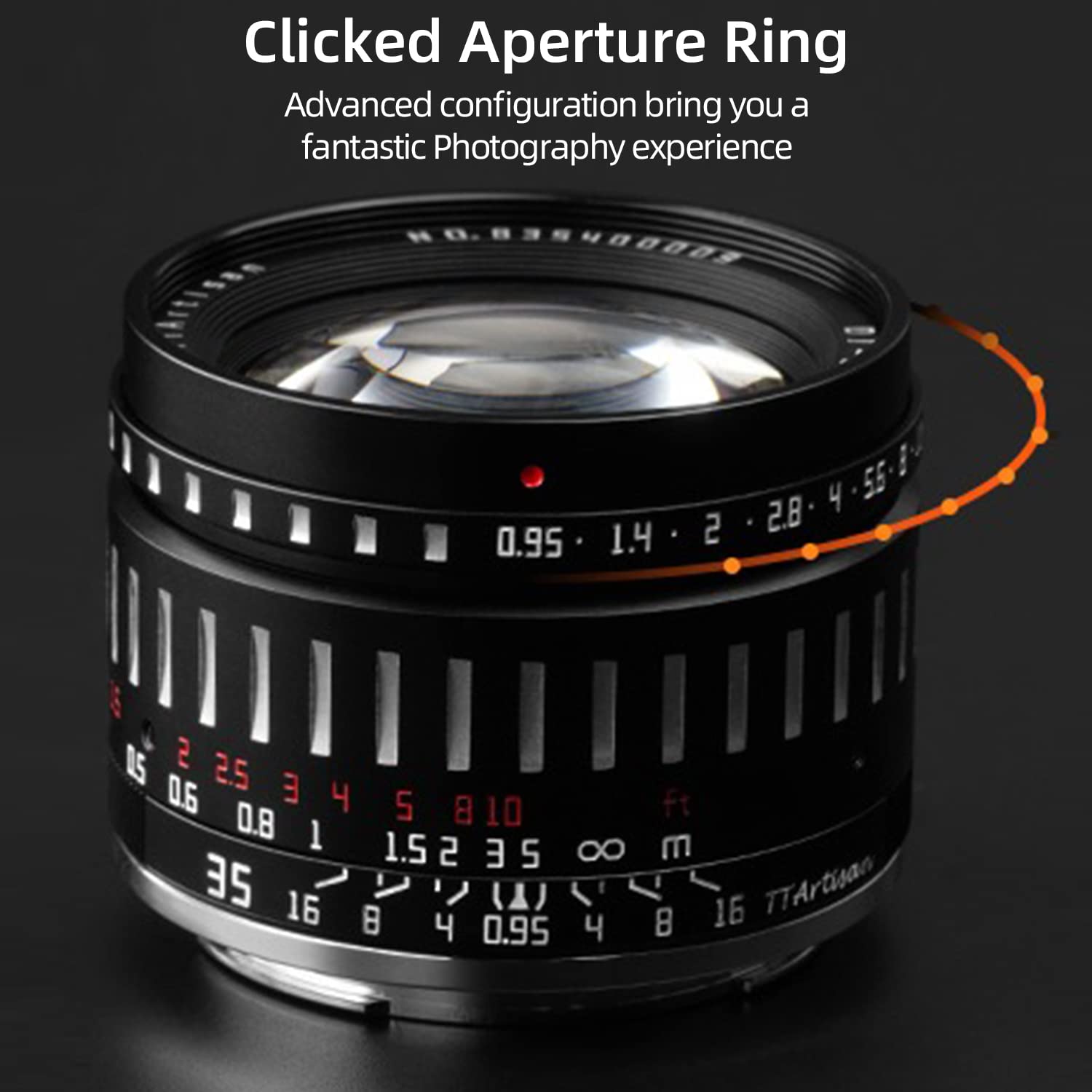 Ttartisan 35Mm F0.95 Manual Fixed Lens Aps C Larger Aperture Lenses For Sony E Mount Cameras A5000 A5100 A6000 A6100 A6300 A6400