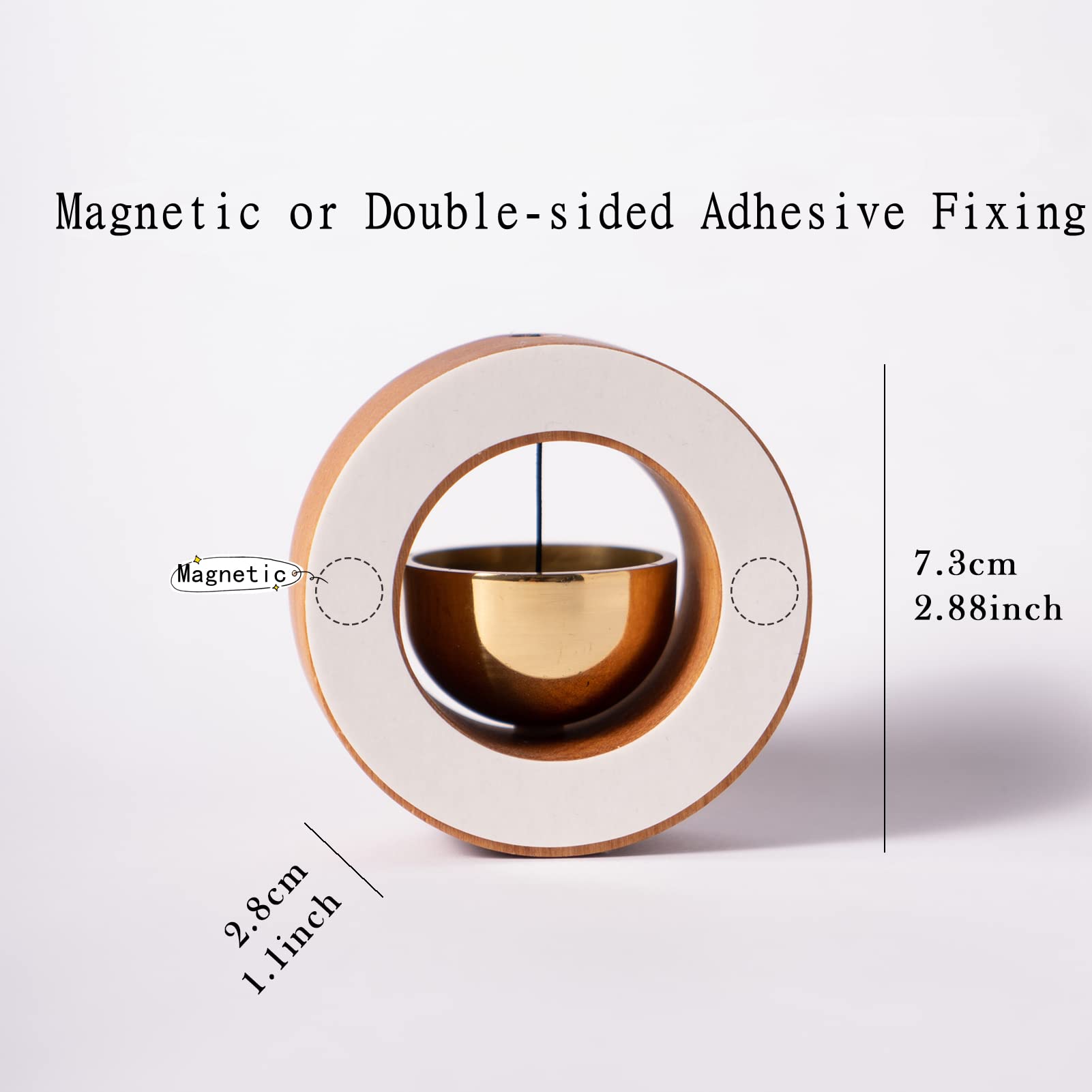 Shopkeepers Bell For Door Opening   Magnetic Attached Doorbell Chime For Business   Unique Office Ornaments And Hanging Decorati