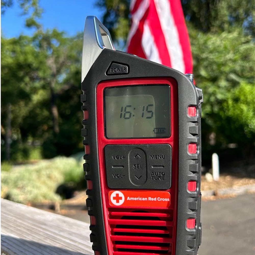 Eton American Red Cross Adventure Series Odyssey- Multi-Powered All-Band Radio (Am/Fm/Noaa/Shortwave) With Bluetooth, Solar Powe