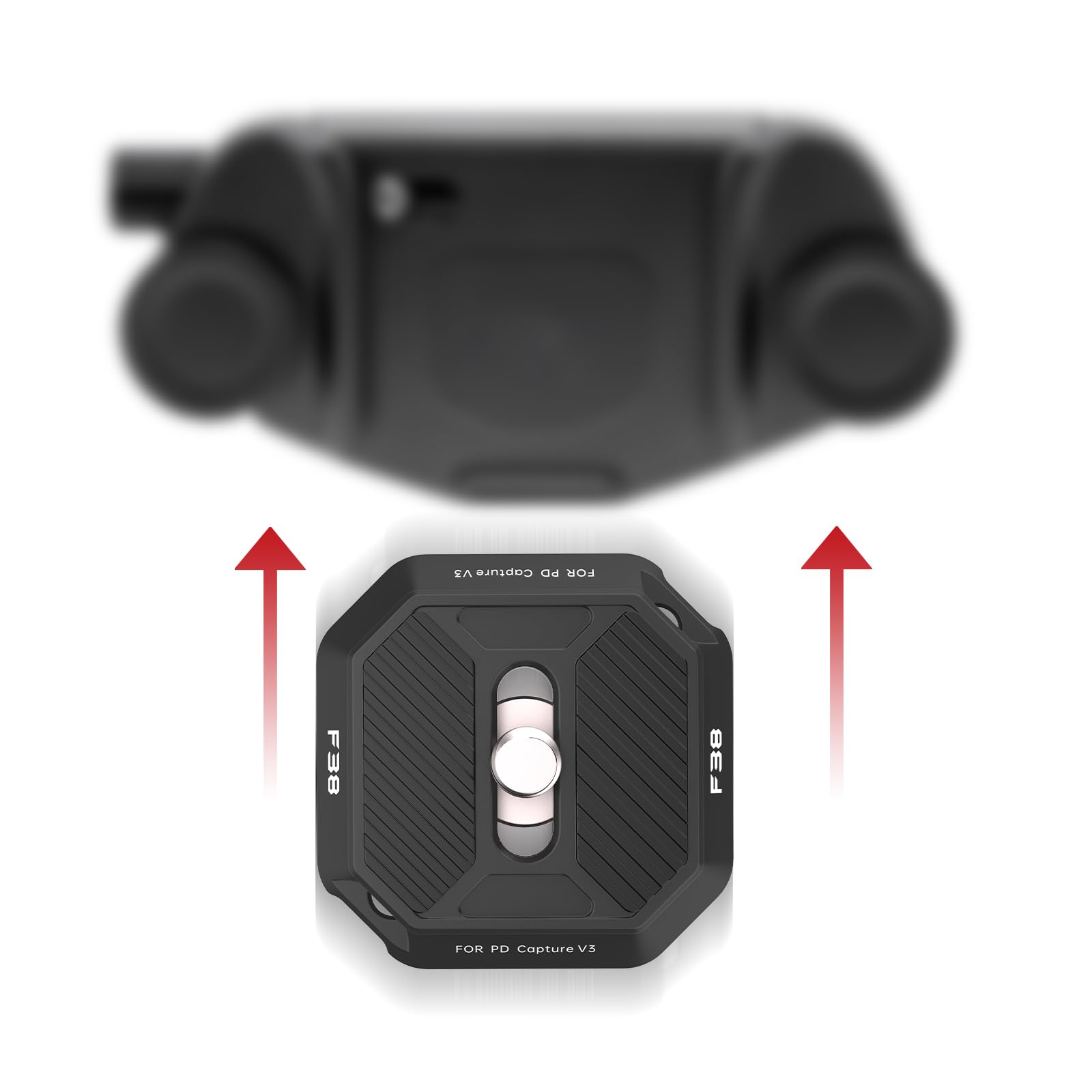 Falcam F38 Camera Quick Release Plate Compatible With Pd Capture Camera Clip V3 And F38 Backpack Clip (Plate Only)   2465