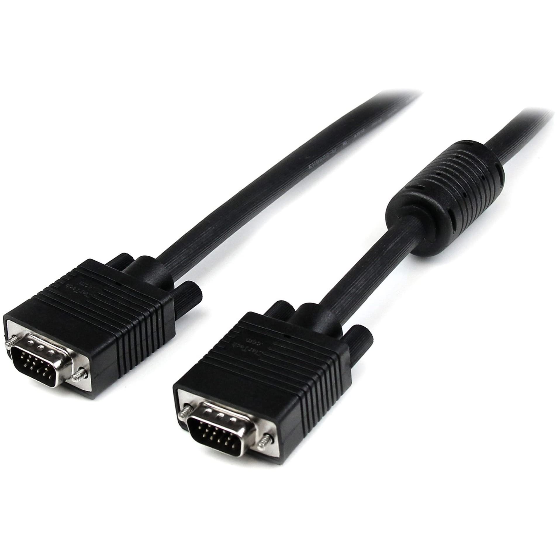 Startech.Com 3 Ft Coax High Resolution Monitor Vga Cable   Hd15 M/M   3Ft Hd15 To Hd15 Cable   3Ft Vga Monitor Cable (Mxt101Mmhq
