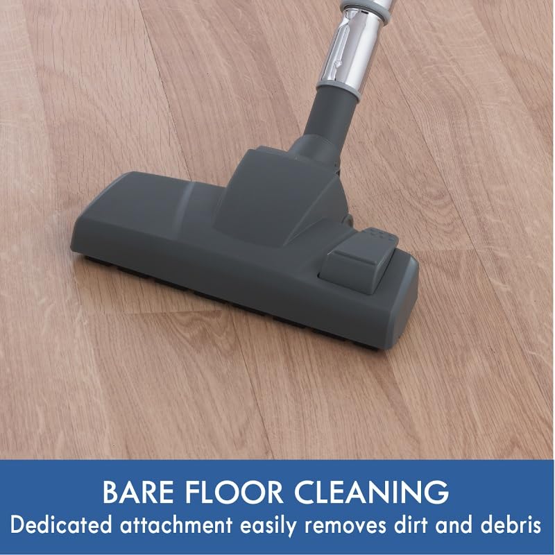 Kenmore Pet Friendly Lightweight Hepa Canister Vacuum With Variable Modes, Retractable Cord, And Pet Brush   Blue