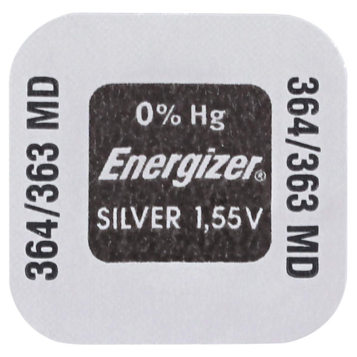 Energizer 364 363 Silver Oxide Watch Batteries Sr621Sw Sr60