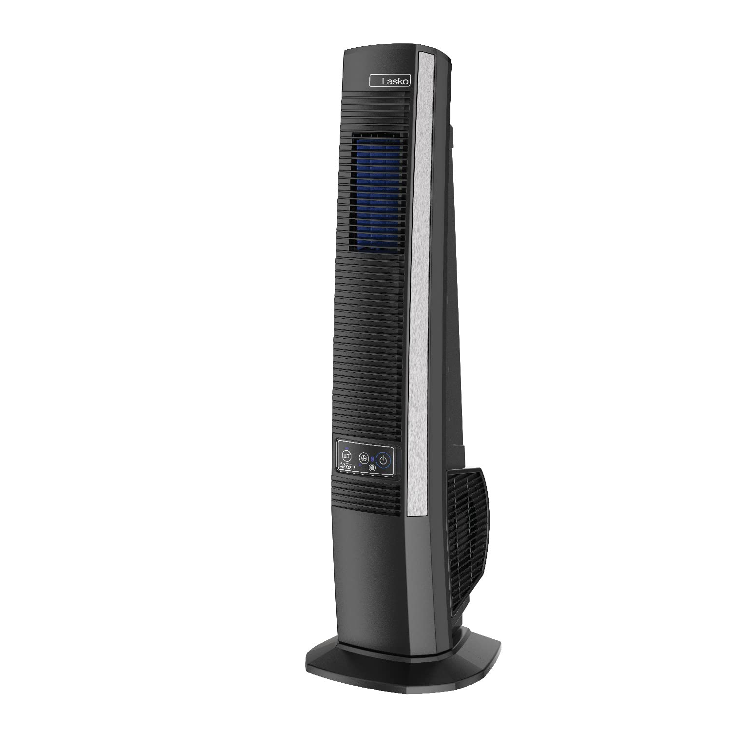 Lasko 42'' Portable Outdoor Tower Fan With Bluetooth Technology For Decks, Patios And Porches With 4 Speeds, Night Mode, Interna