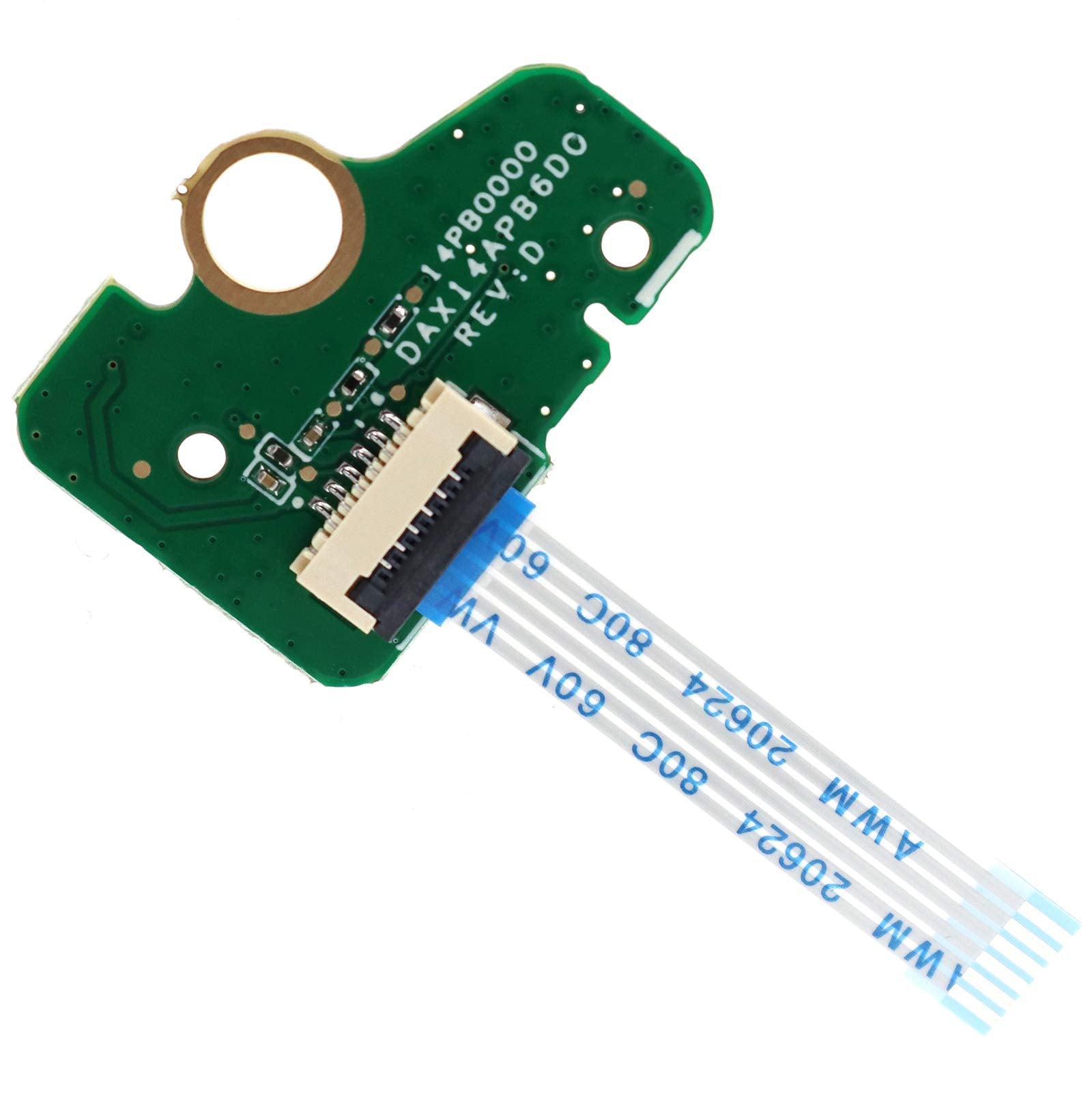 Deal4Go On Off Power Button Board W/Cable Replacement For Hp Star Wars 15-An Pavilion 15-Ab 15-Ak 15-An050Nr 809033-001 Dax14Apb