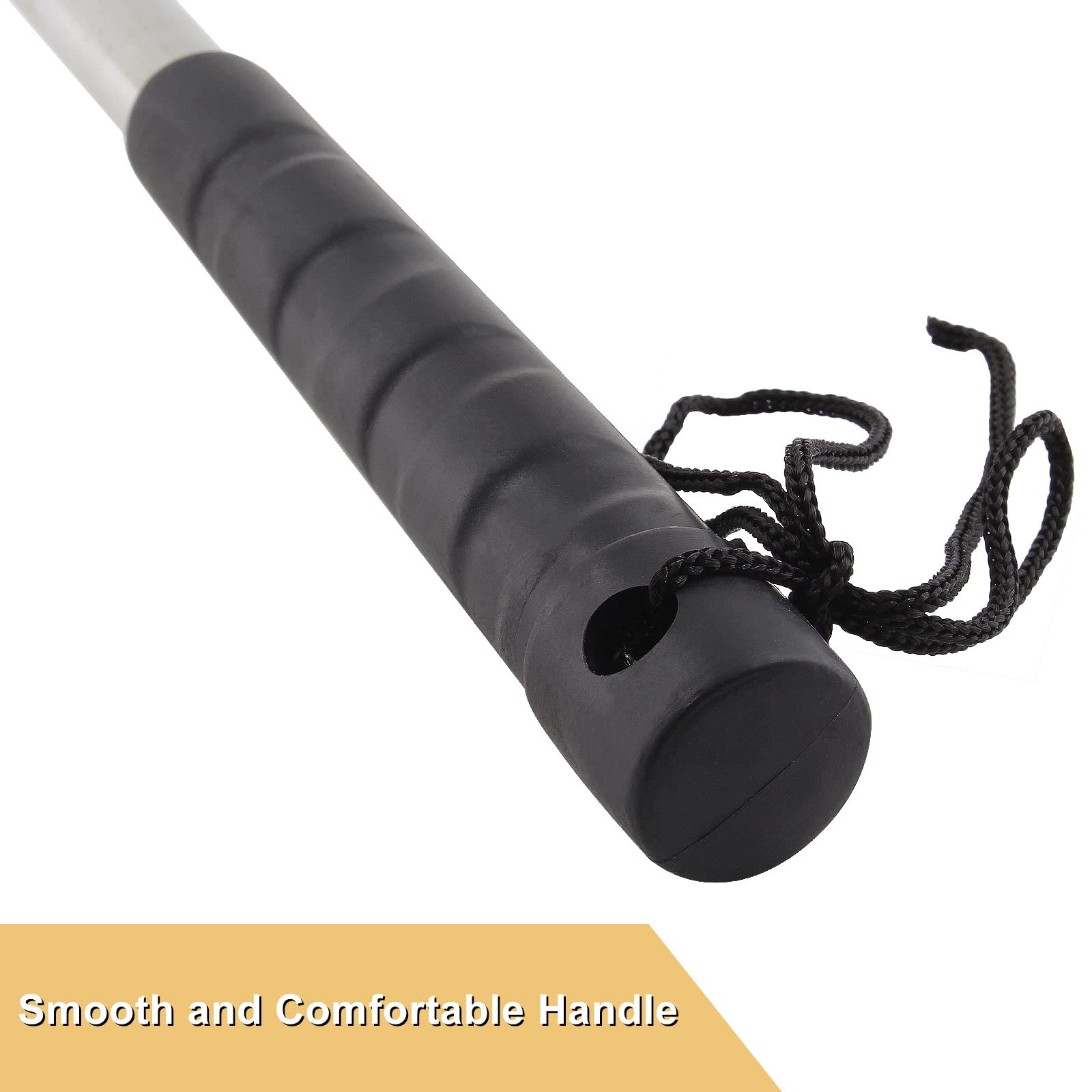 Jiozermi 2 Pcs Drum Mallet 13.8 Inches Length, Wool Felt Drum Stick, Anti Slip Bass Percussion Sticks, Instrument Band Accessory