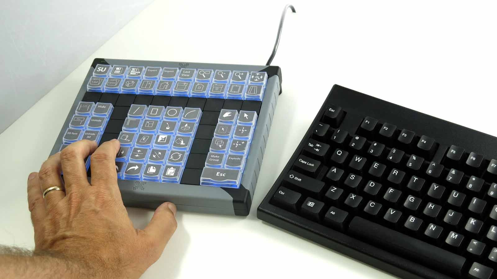 X-Keys Usb Programmable Keypads And Keyboards (60 Key, Xk-60)