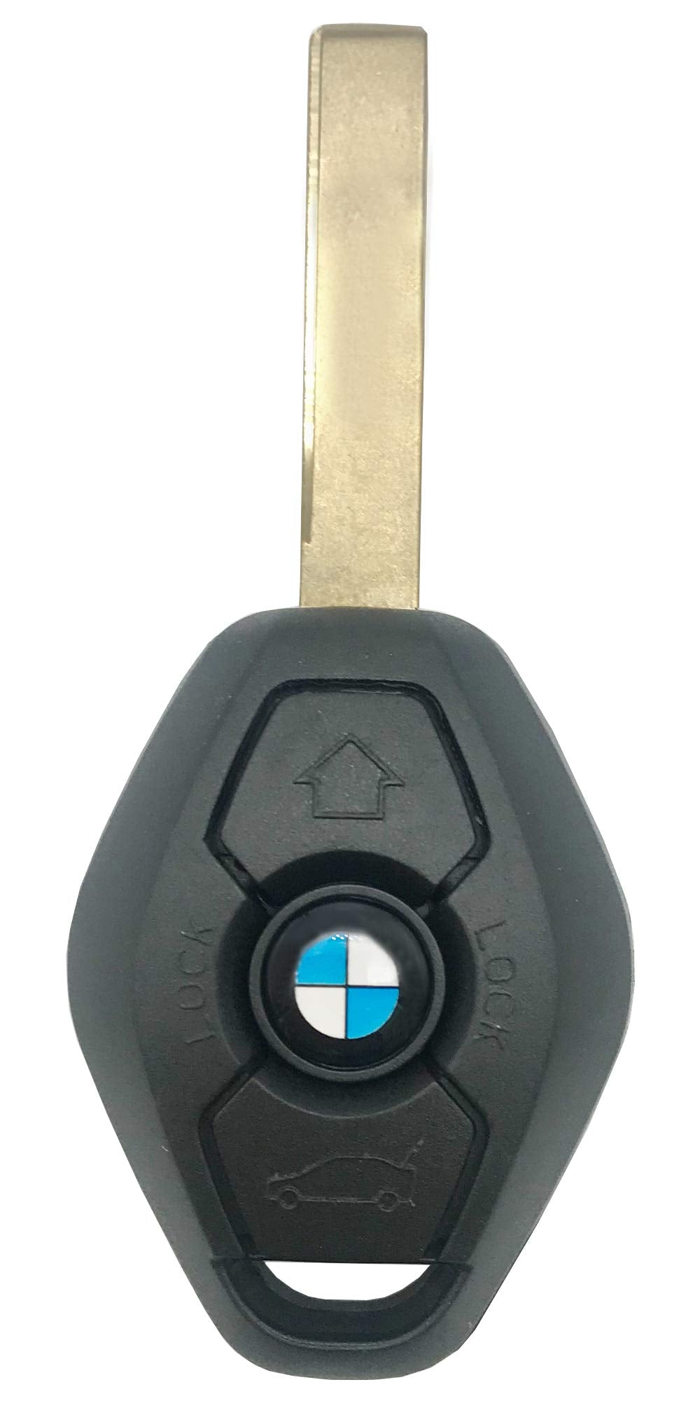 New Uncut Keyless Entry Remote Control Car Key Replacement Fit For Bmw Lx8 Fzv Z4 X 3 X5 E46 Series 3 5 6 7 Z3 Ews 315Mhz / 433M