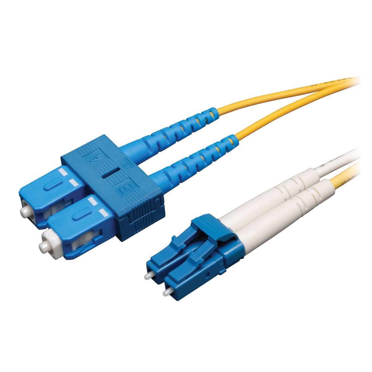 Tripp Lite 50M Duplex Singlemode SSF 9/125 Fiber Patch Cable (LC/SC) 164 (N366-50M)