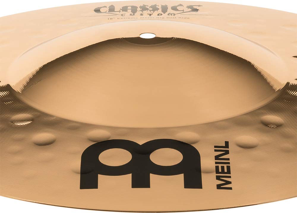 Meinl 18'' Big Bell Ride Cymbal   Classics Custom Extreme Metal   Made In Germany, 2 Year Warranty (Cc18Embbr B)