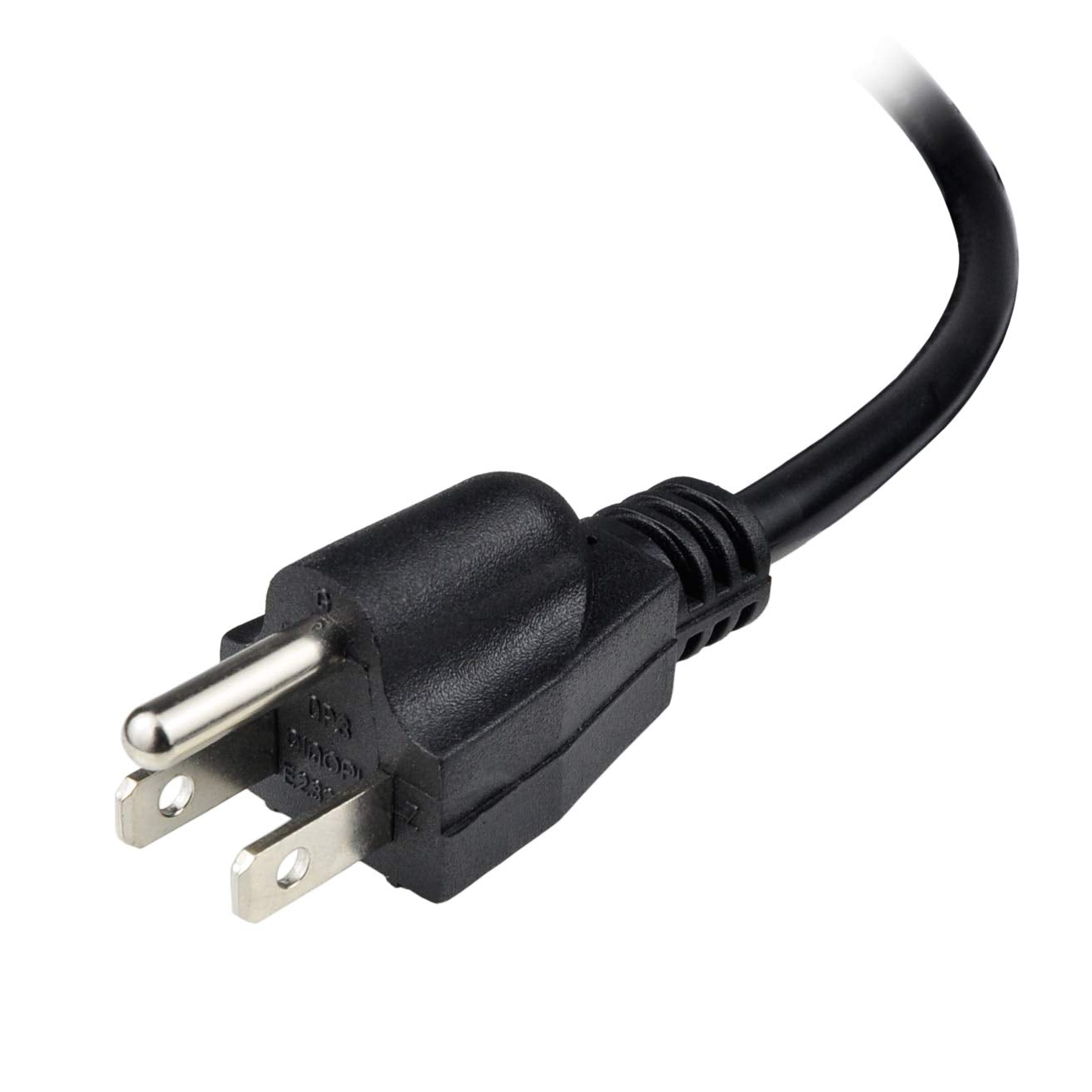 Pinfox 10Ft 14 Gauge 3 Prong Heavy Duty Replacement Power Supply Cord Cable 110V 115V 120V Pigtail For Universal Ac Appliance, N