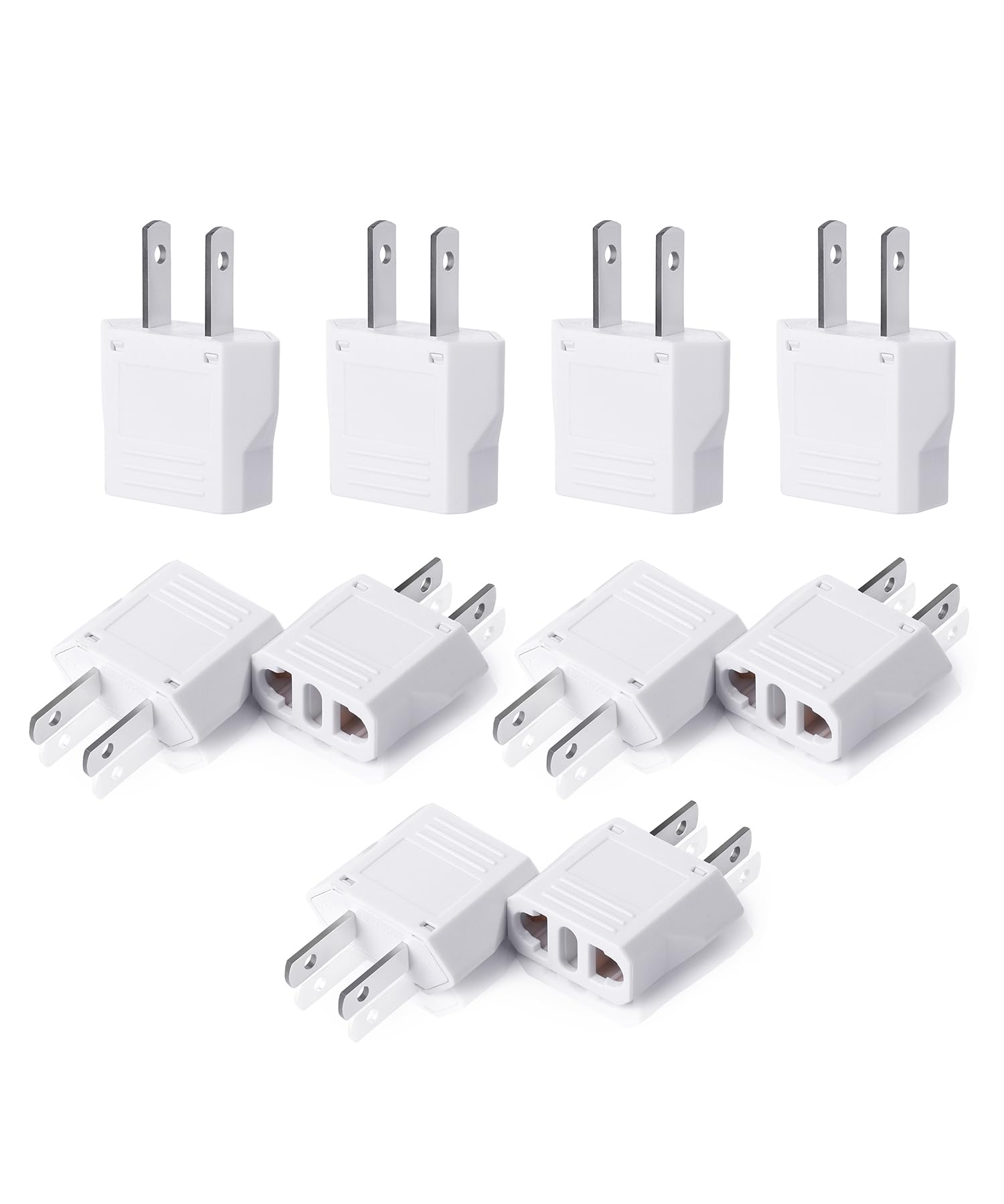 Bates  European To Us Plug Adapter, 10 Pack, Eu To Us Plug Adapter, Europe To Us Plug Adapter, Plug Adapter Europe To Usa, Europ