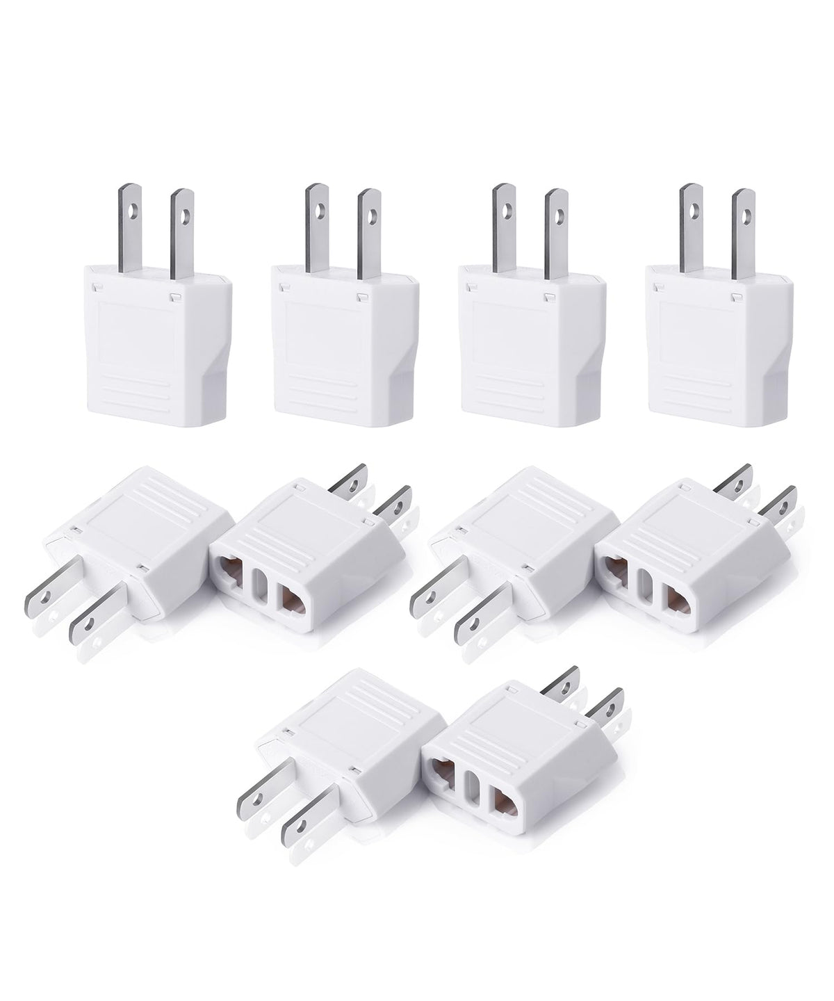 Bates  European To Us Plug Adapter, 10 Pack, Eu To Us Plug Adapter, Europe To Us Plug Adapter, Plug Adapter Europe To Usa, Europ