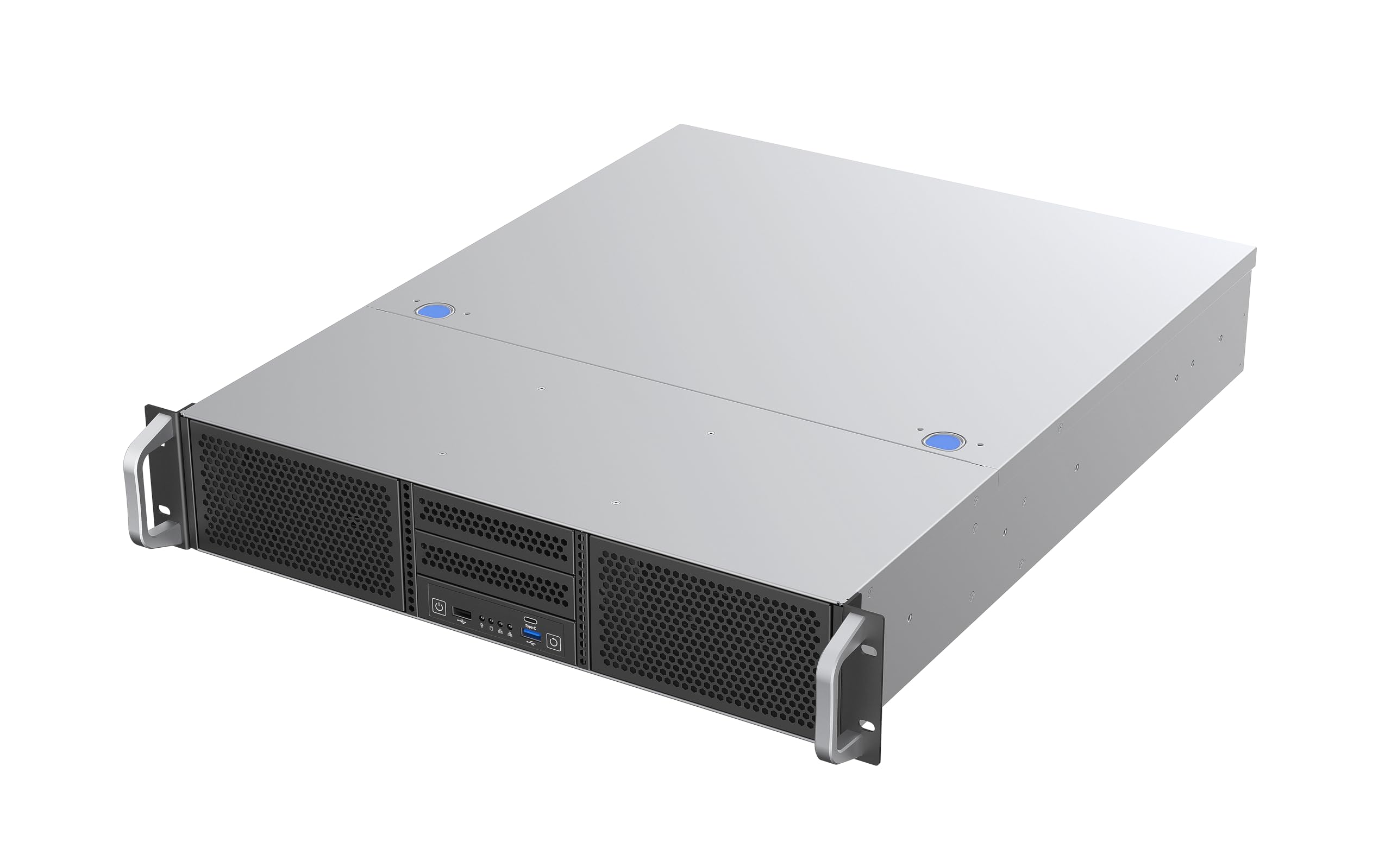 Rosewill 2U Rackmount Server Chassis | Supports up to 8 x 3.5 HDD | ATX Motherboard Support | 2U/CRPS PSU | 3X 80mm PWM Fans | U