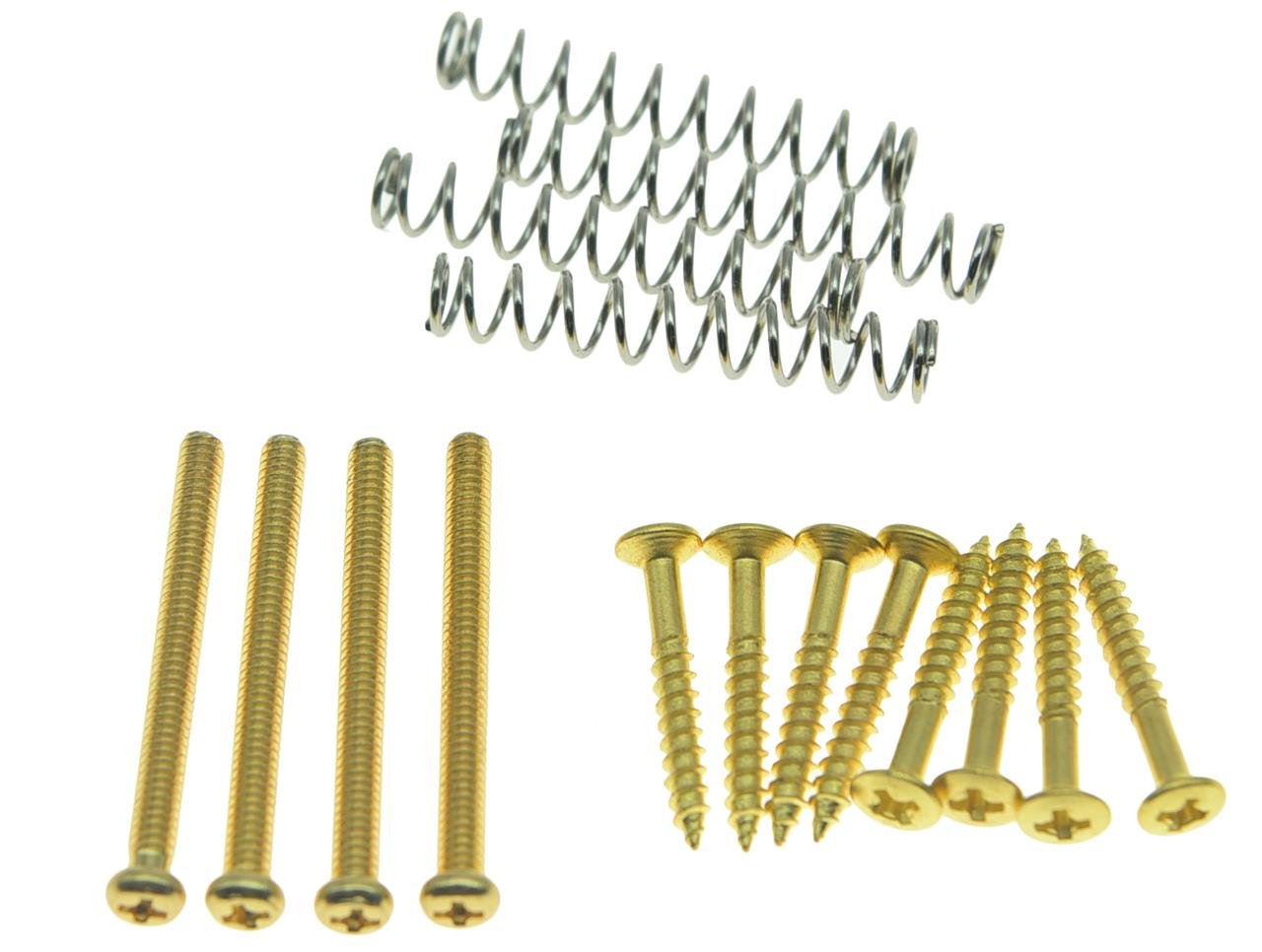 KAISH American Thread Humbucker Pickup Height Screws Humbucker Pickup Ring Pickup Surround Frame Mounting Screws Springs for USA