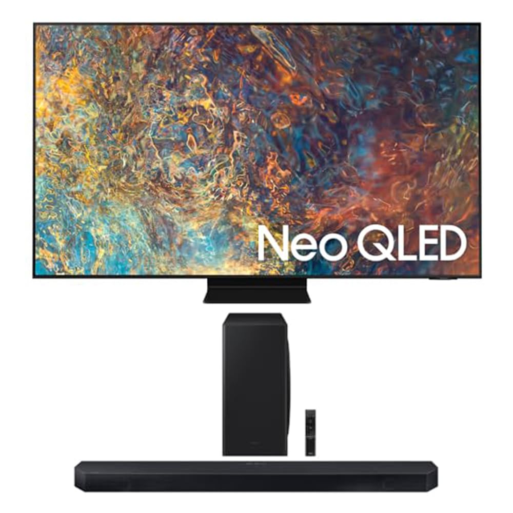 Samsung Qn98Qn90Da 98 Inch Neo Qled 4K Smart Tv (2024) Bundle With Hw Qs730D Q Series 3.1.2 Ch. Wireless Dolby Atmos Soundbar Wi