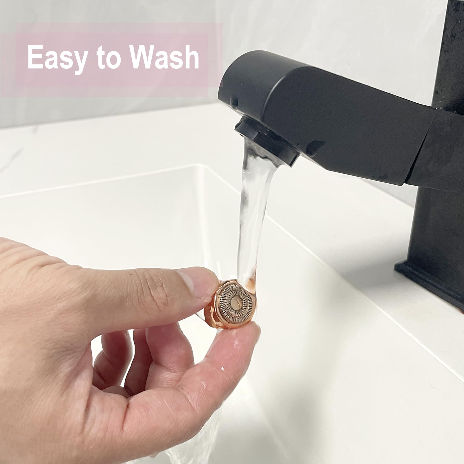 Gen 3 Replacement Heads For Finishing Touch Flawless Generation 3, Compatible With Gen 3 Facial Hair Remover, 4 Pack