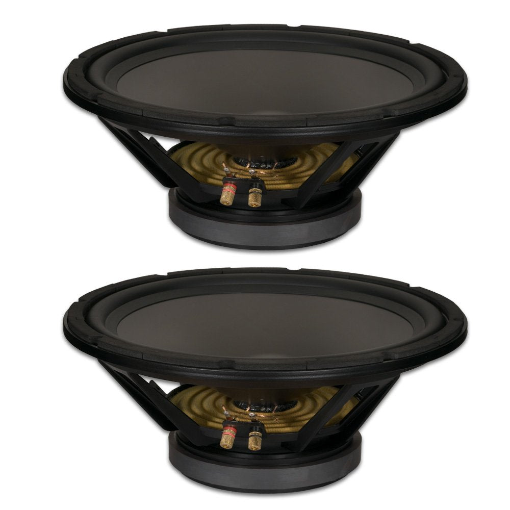 Goldwood Sound, Inc. Stage Subwoofer, Heavy Duty 8Ohm 15'' Woofers 550 Watts Each Replacement 2 Speaker Set (Gw 15Pc 8 2)