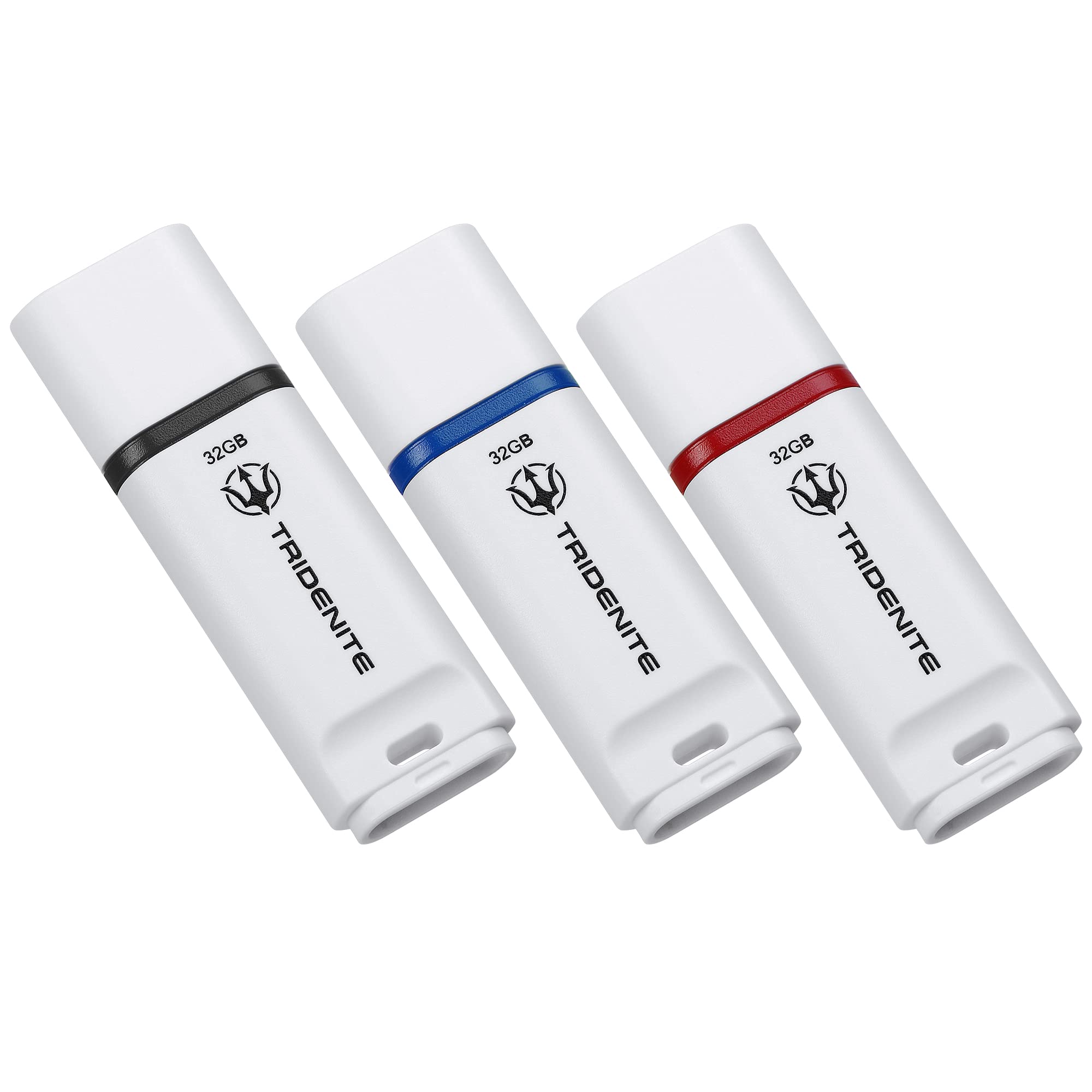 Tridenite Usb Drive 3 Pack 32Gb Usb 2.0 3X Standard White Flash Drives