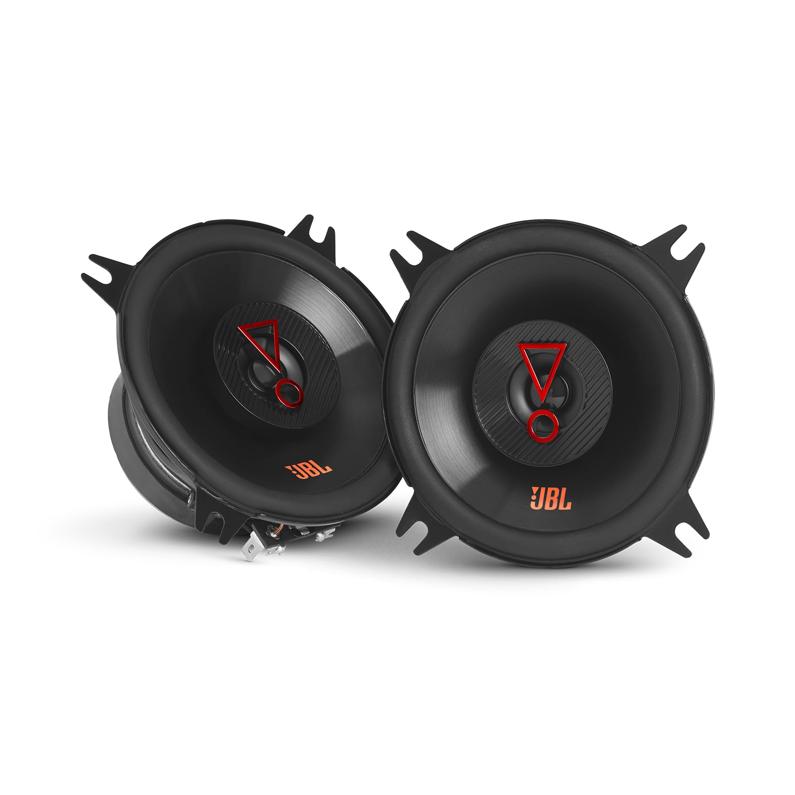 JBL Stage 3427F - 4    Two-way car audio speaker, No Grill, Black