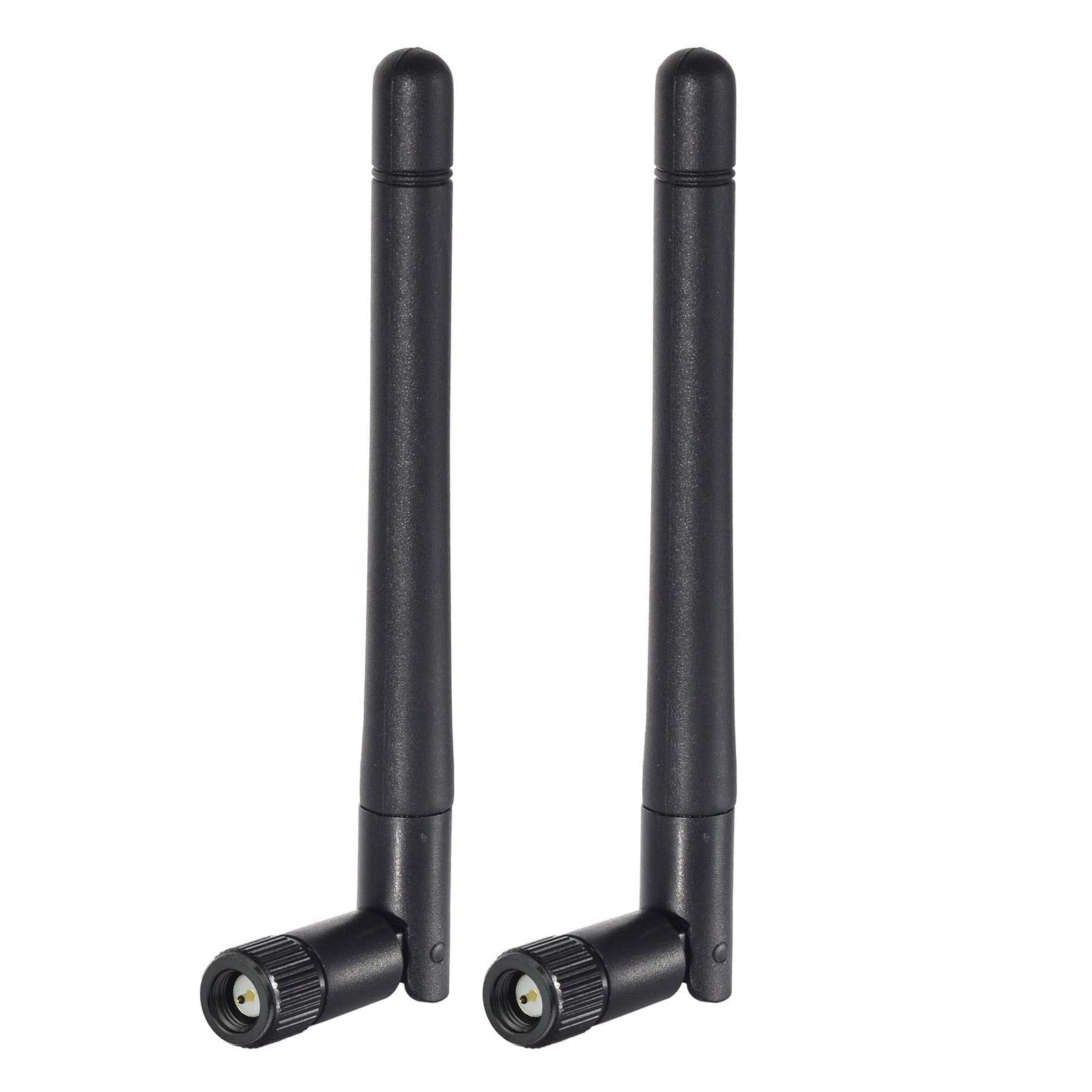 Bingfu Dual Band Wifi Antenna 3Dbi Sma Male Antenna(2 Pack) For Wireless Vedio Security Ip Camera Recorder Surveillance Recorder