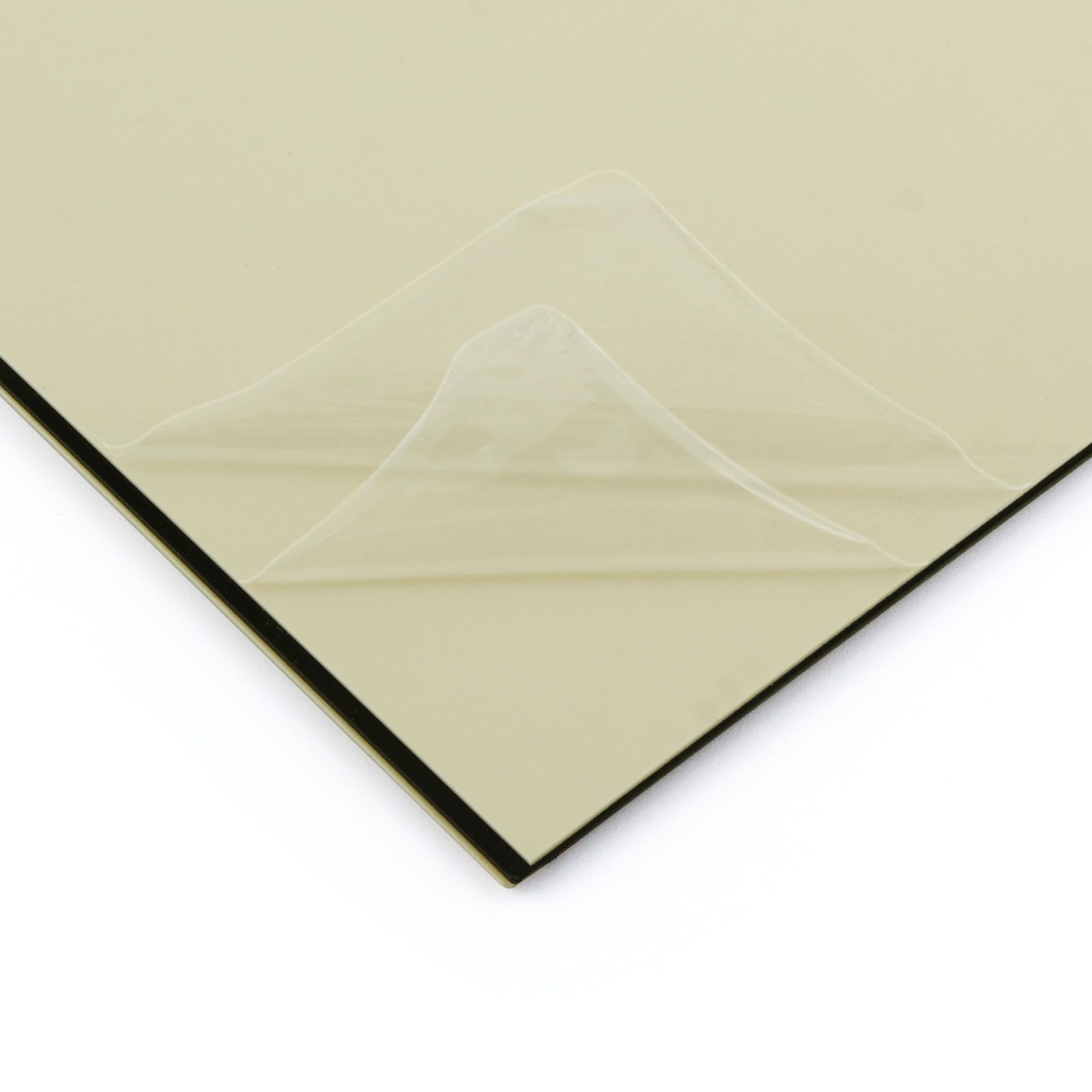 Fleor 11.4 X 17 Inch Blank Guitar Bass Pickguard Sheet Diy Guitar Pickguard Backplate Scratch Plate Material,3Ply Cream