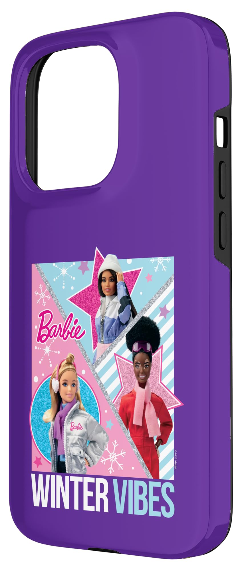 Iphone 15 Pro Barbie   Winter Vibes Case