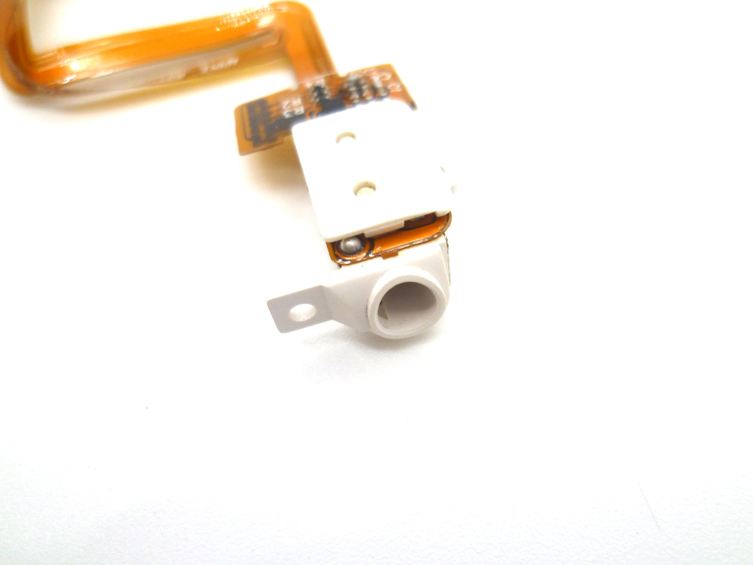 Headphone Audio Jack Hold Switch Flex Replacement Compatible With Ipod Classic 6Th 7Th 80Gb 120Gb 160Gb (White)