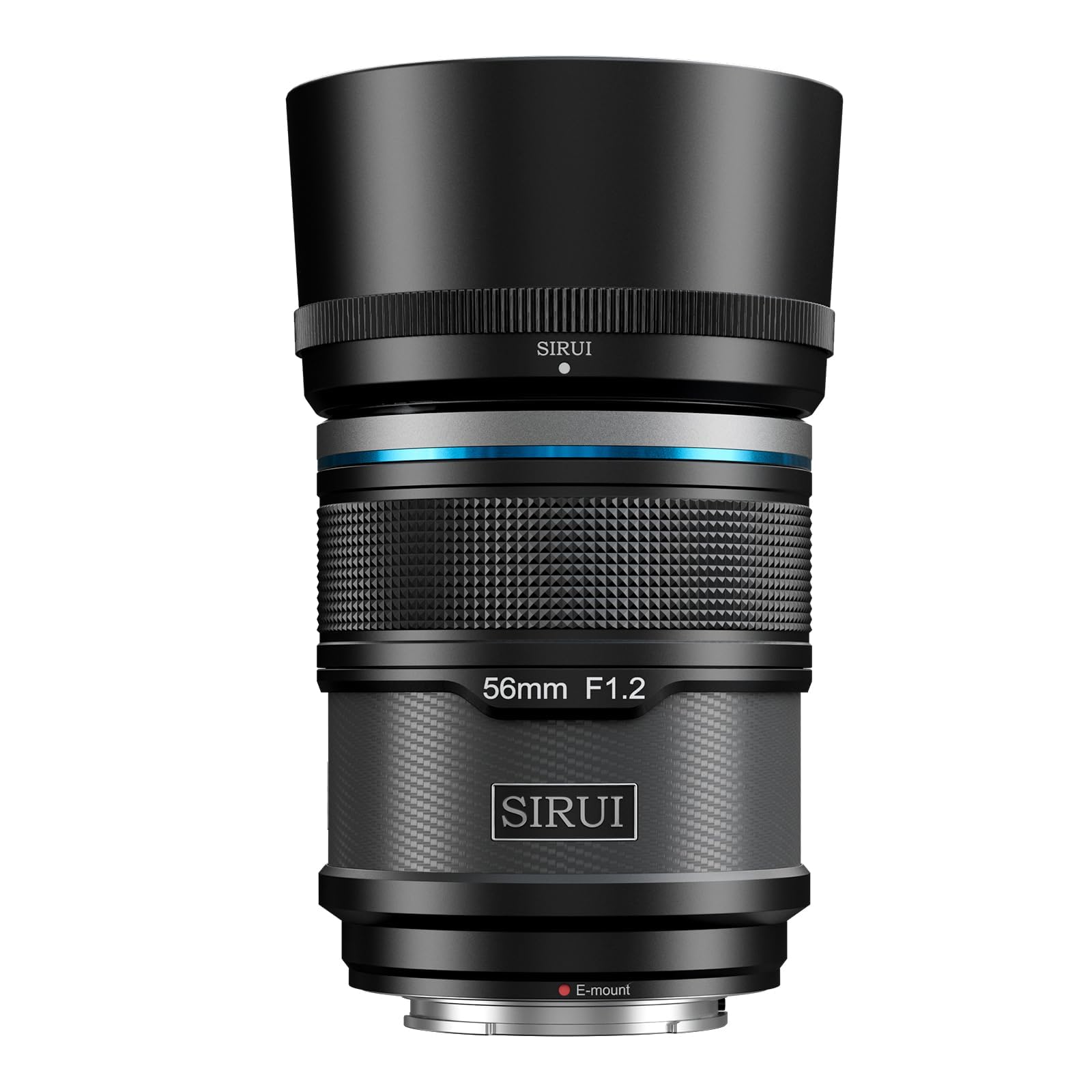Sirui Sniper 56Mm Autofocus Lens, F1.2 Wide Angle Aps C Camera Lens For A5 A6 A7 Fx A9 Zv E Series (E Mount, Black)