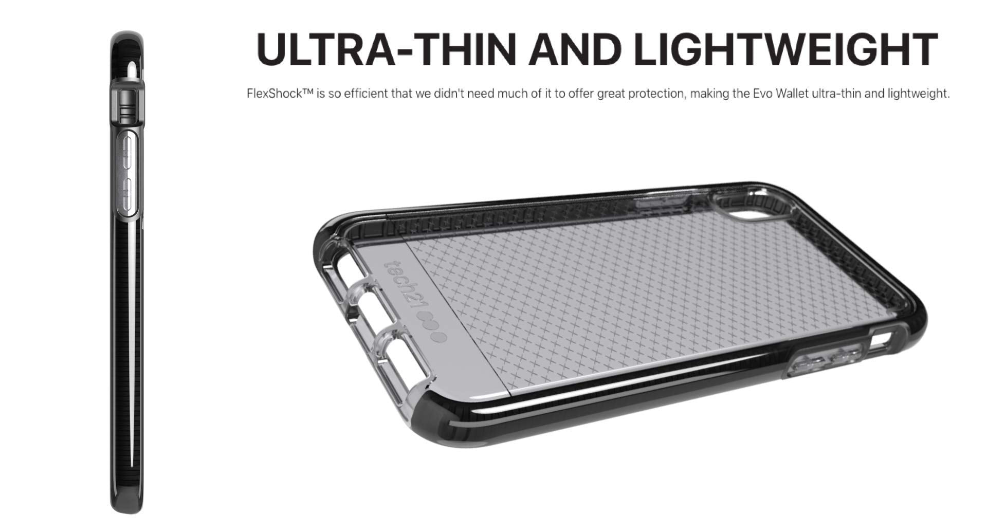 Tech21   Evo Check Case For Apple Iphone Xs   Smokey/Black