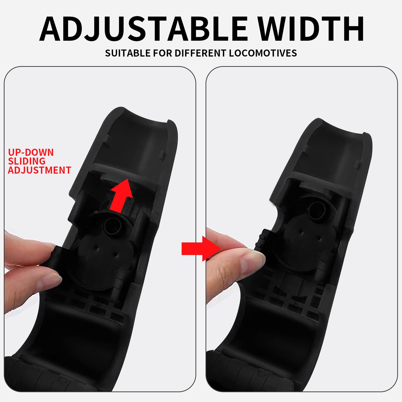 Bngwenhua Motorcycle Throttle Lock, Heavy Duty Anti Theft Adjustable, 110 Db Alarm System, Pa Material, Oval, Black