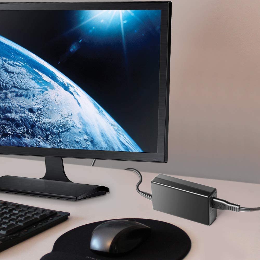 Kfd 14V Ac Dc Adapter Charger For Samsung U28E590D T24E310Nd Cf390 Cf391 Cf397 Cf396 Cf398 Cf591 Samsung Odyssey G4 G40B S25Bg40