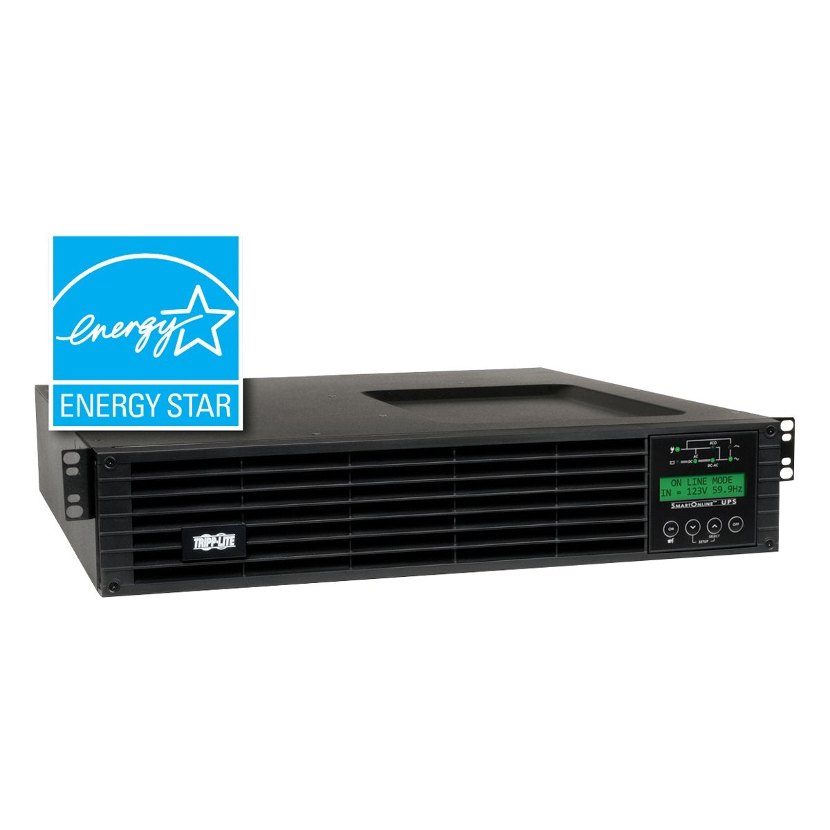 Tripp Lite SmartOnLine SU2200RTXLCD2U - UPS - 1.8 kW - 2200 VA (SU2200RTXLCD2U) -